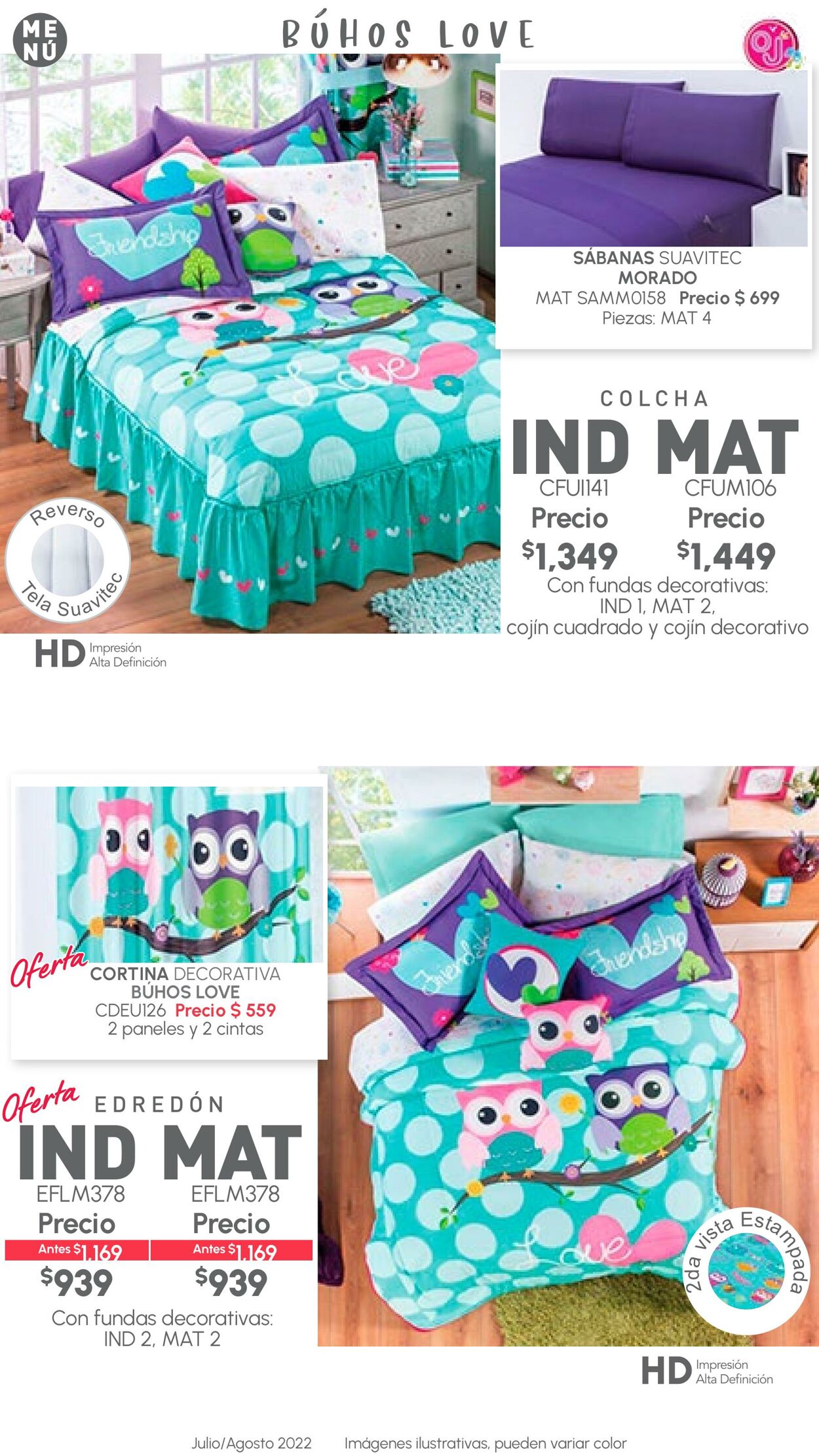 Catálogo Colchas Concord 01.07.2022 - 31.08.2022