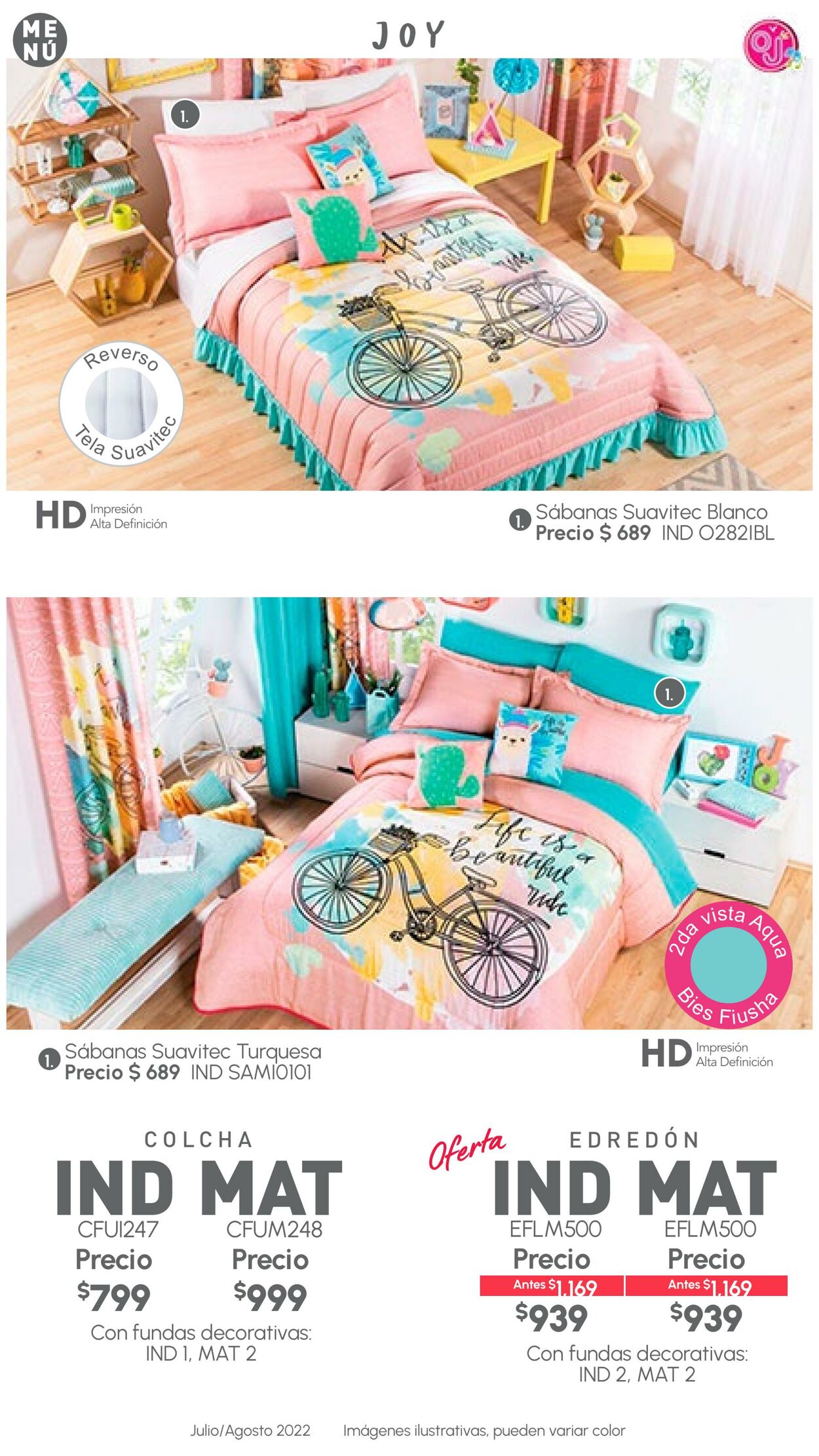 Catálogo Colchas Concord 01.07.2022 - 31.08.2022