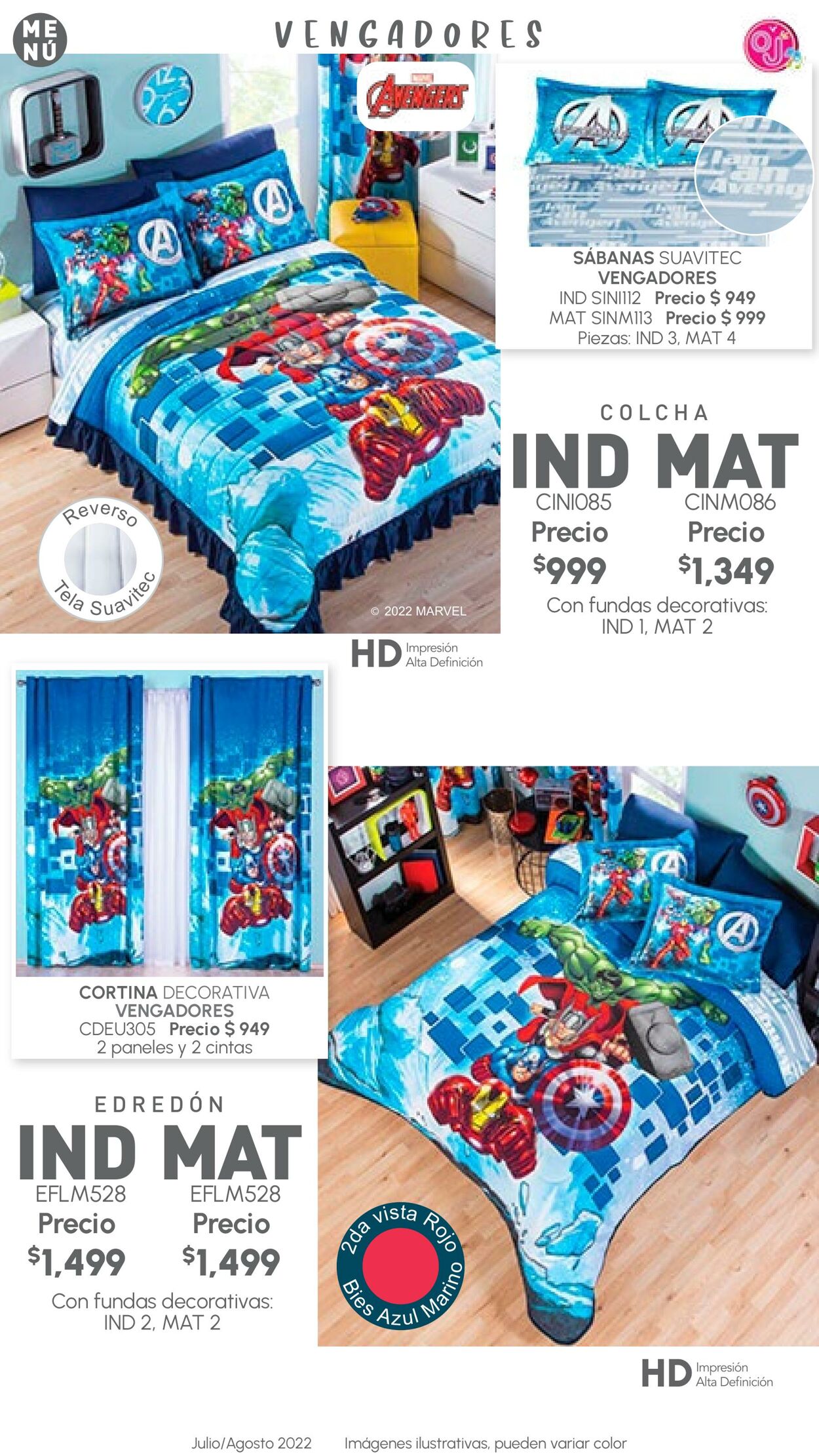 Catálogo Colchas Concord 01.07.2022 - 31.08.2022