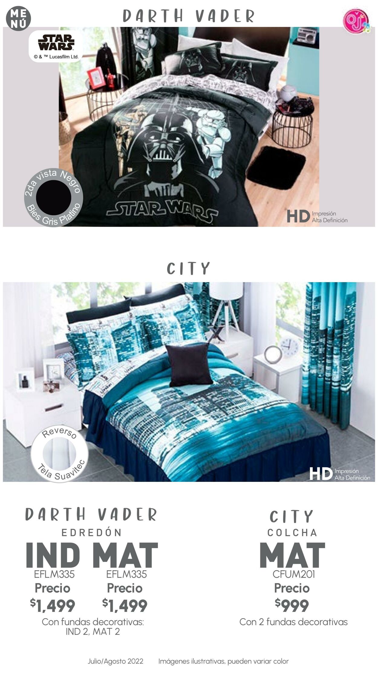 Catálogo Colchas Concord 01.07.2022 - 31.08.2022