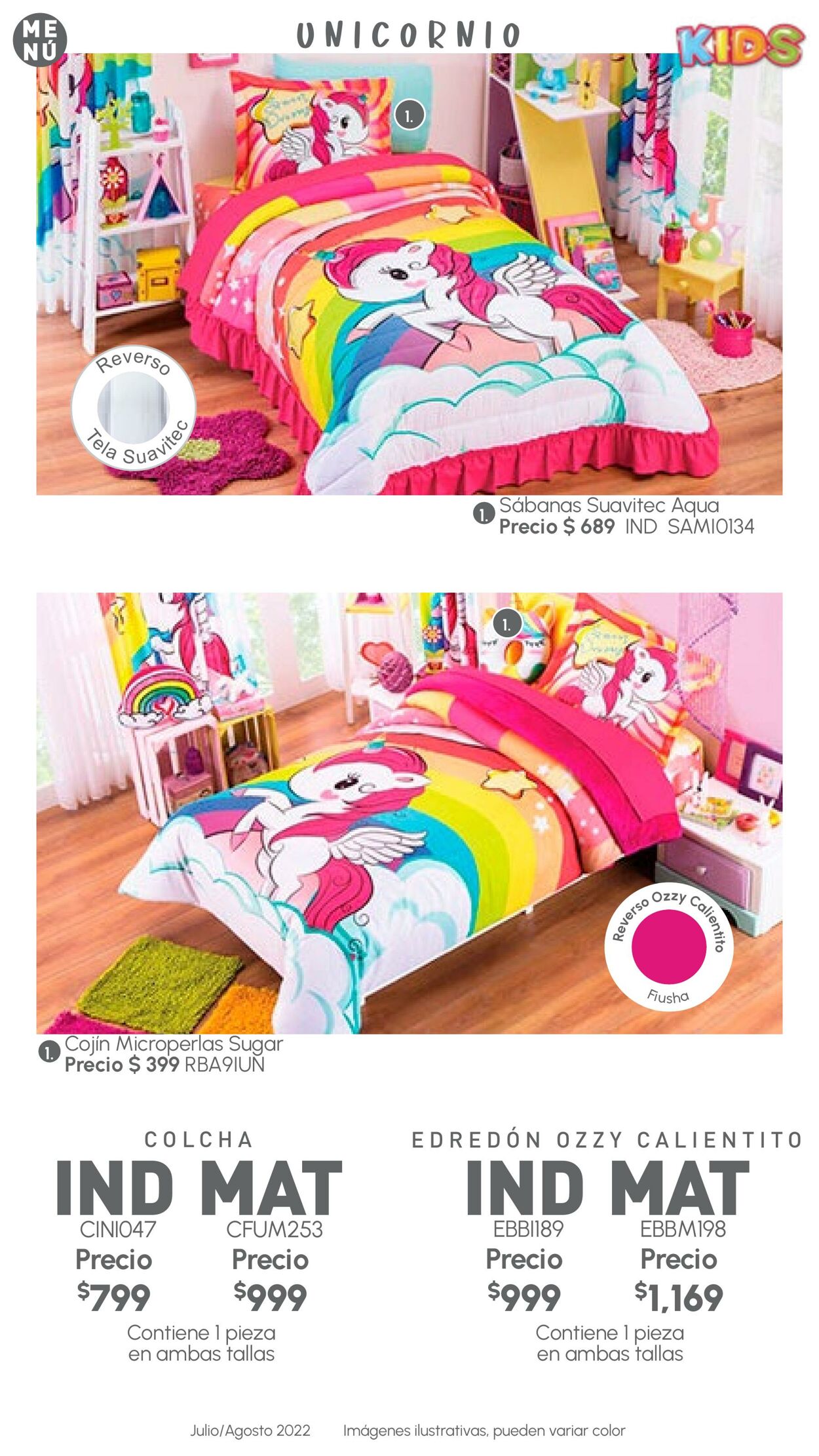 Catálogo Colchas Concord 01.07.2022 - 31.08.2022