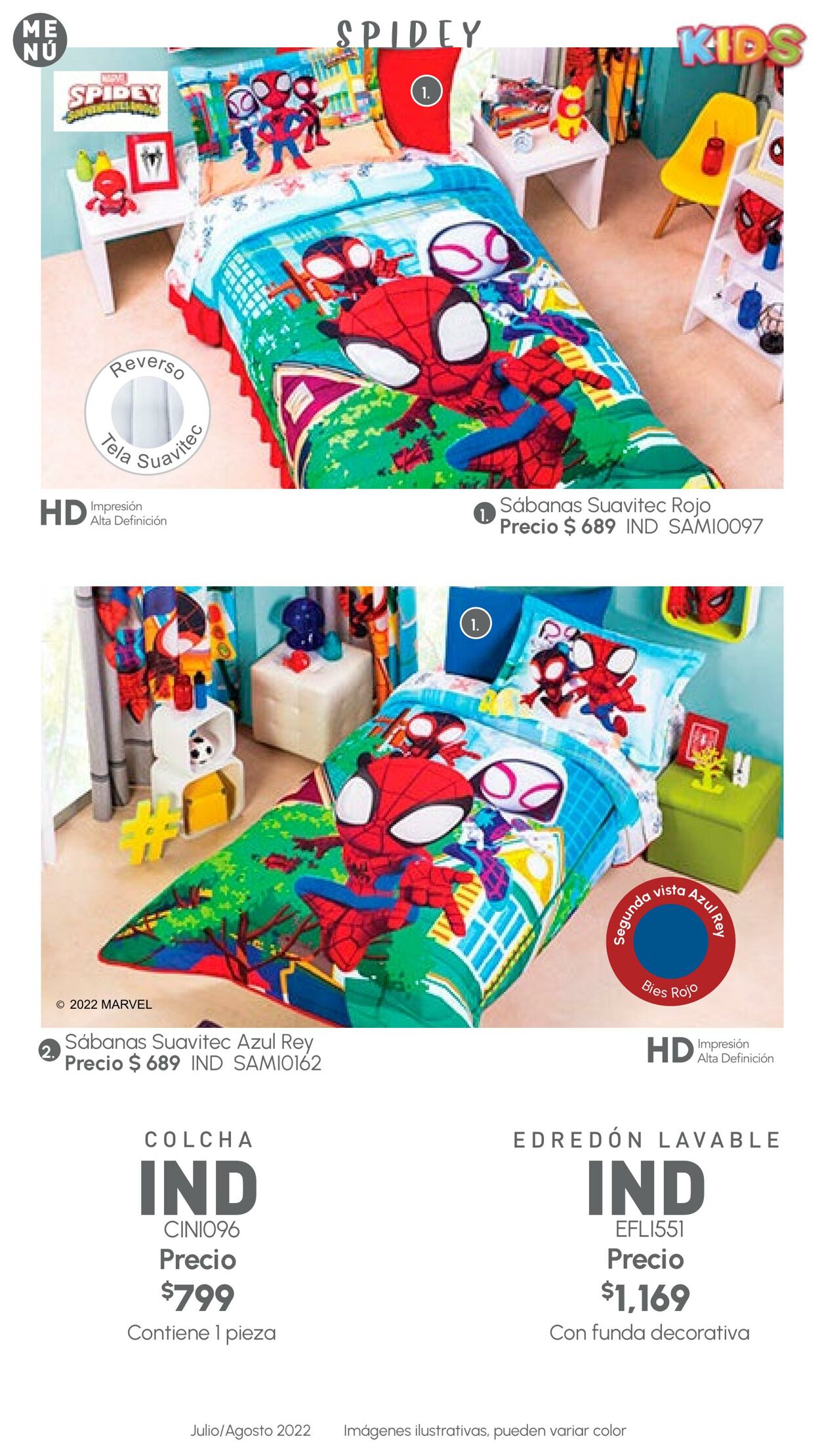 Catálogo Colchas Concord 01.07.2022 - 31.08.2022