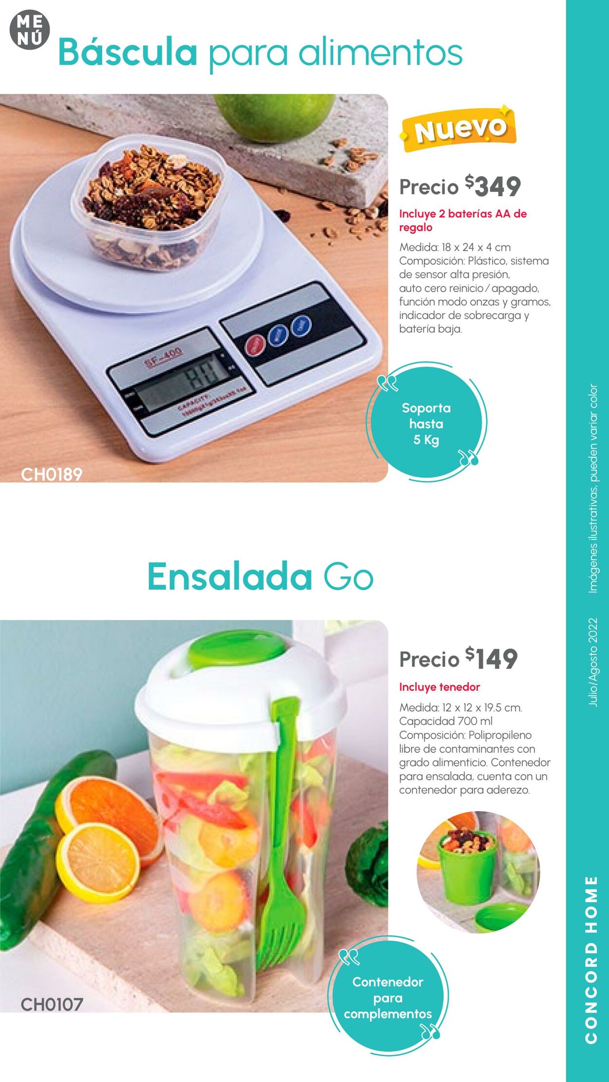 Catálogo Colchas Concord 01.07.2022 - 31.08.2022