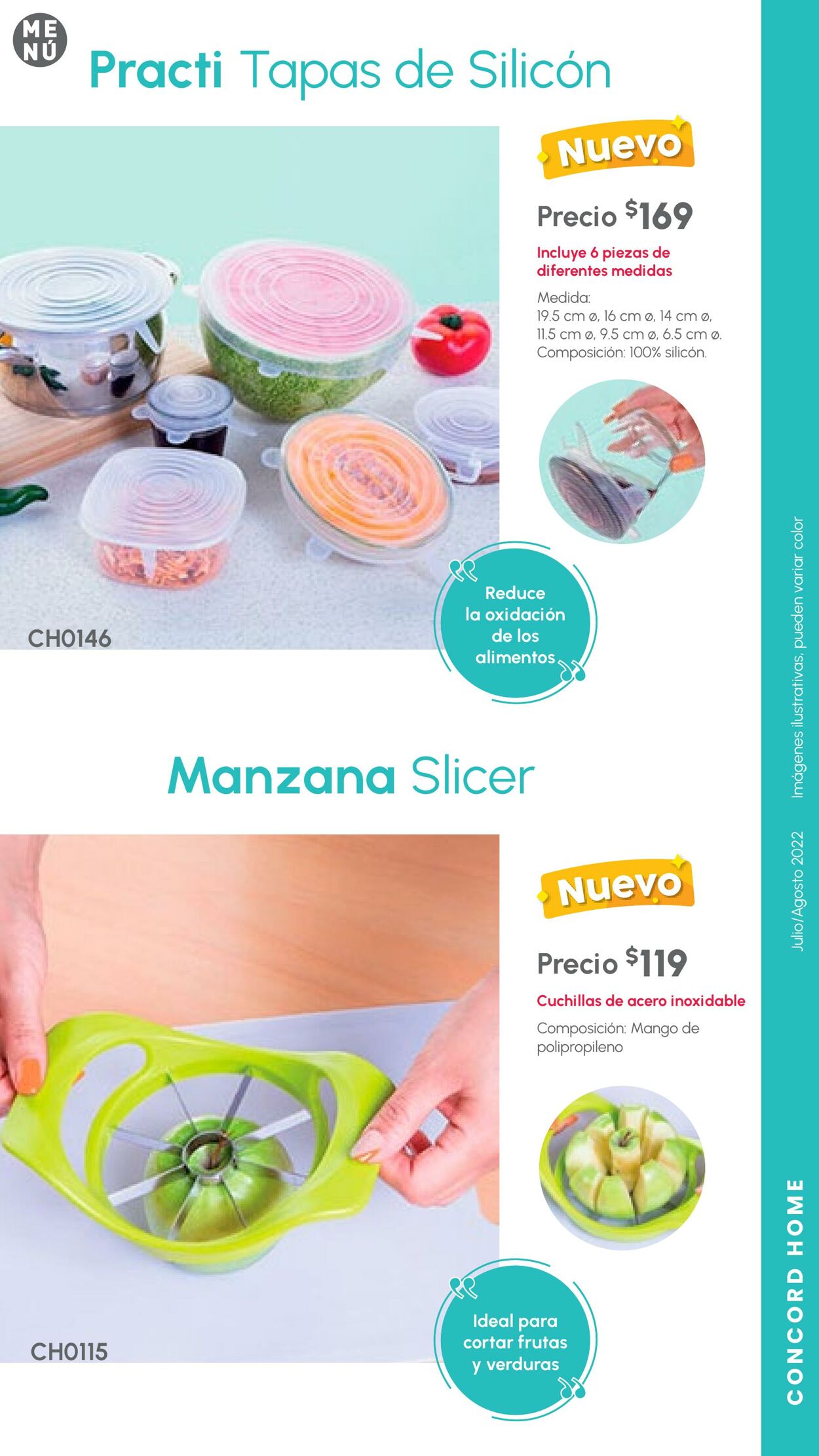 Catálogo Colchas Concord 01.07.2022 - 31.08.2022