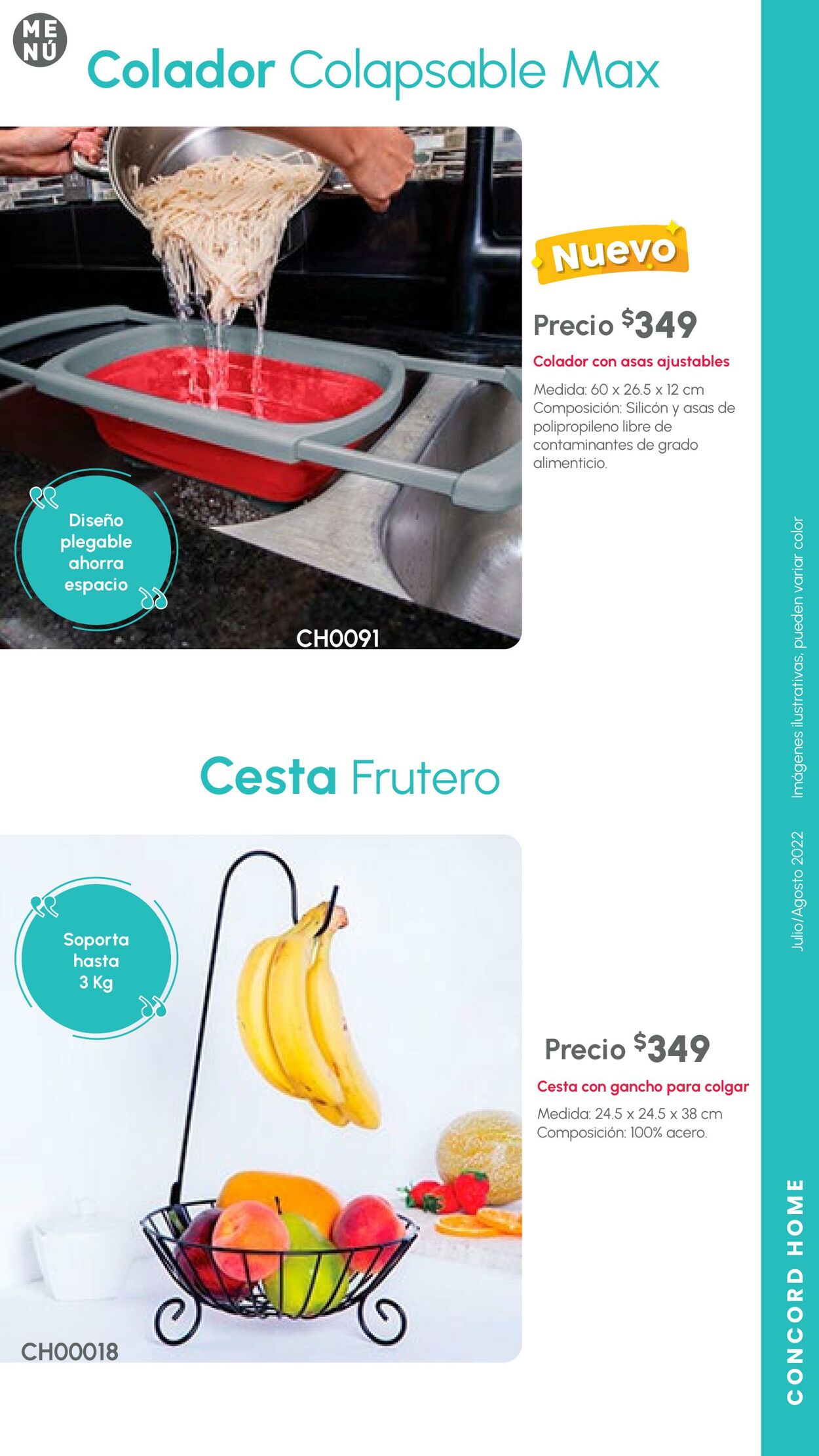 Catálogo Colchas Concord 01.07.2022 - 31.08.2022