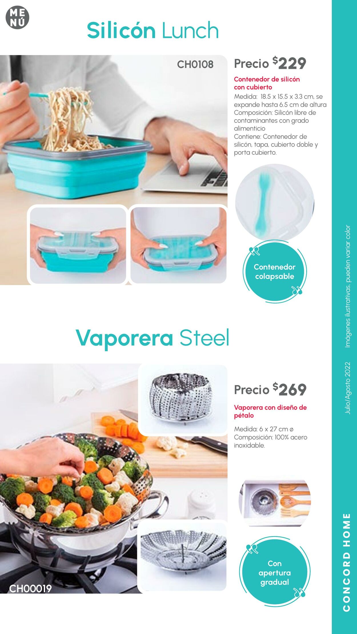 Catálogo Colchas Concord 01.07.2022 - 31.08.2022