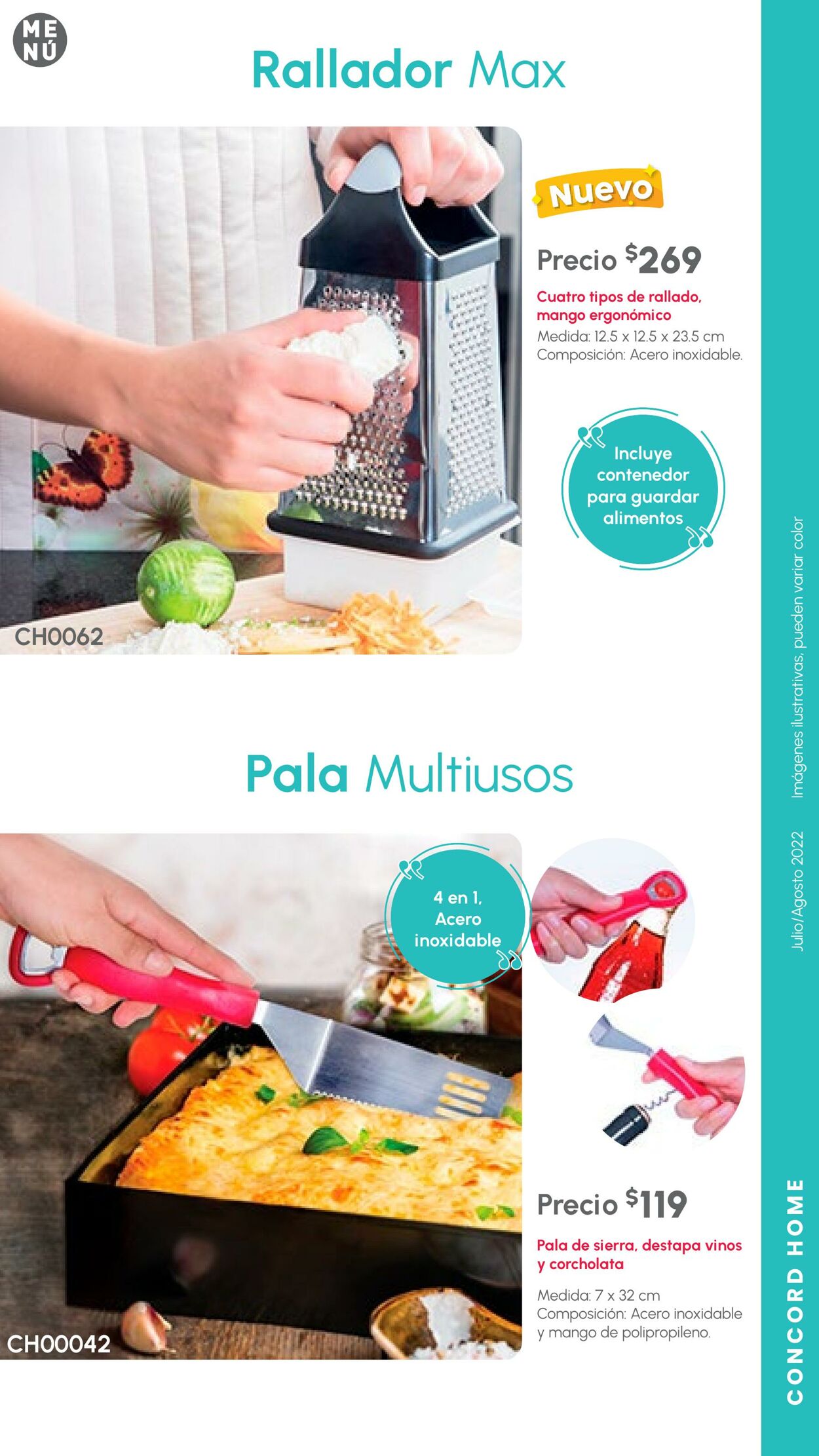 Catálogo Colchas Concord 01.07.2022 - 31.08.2022