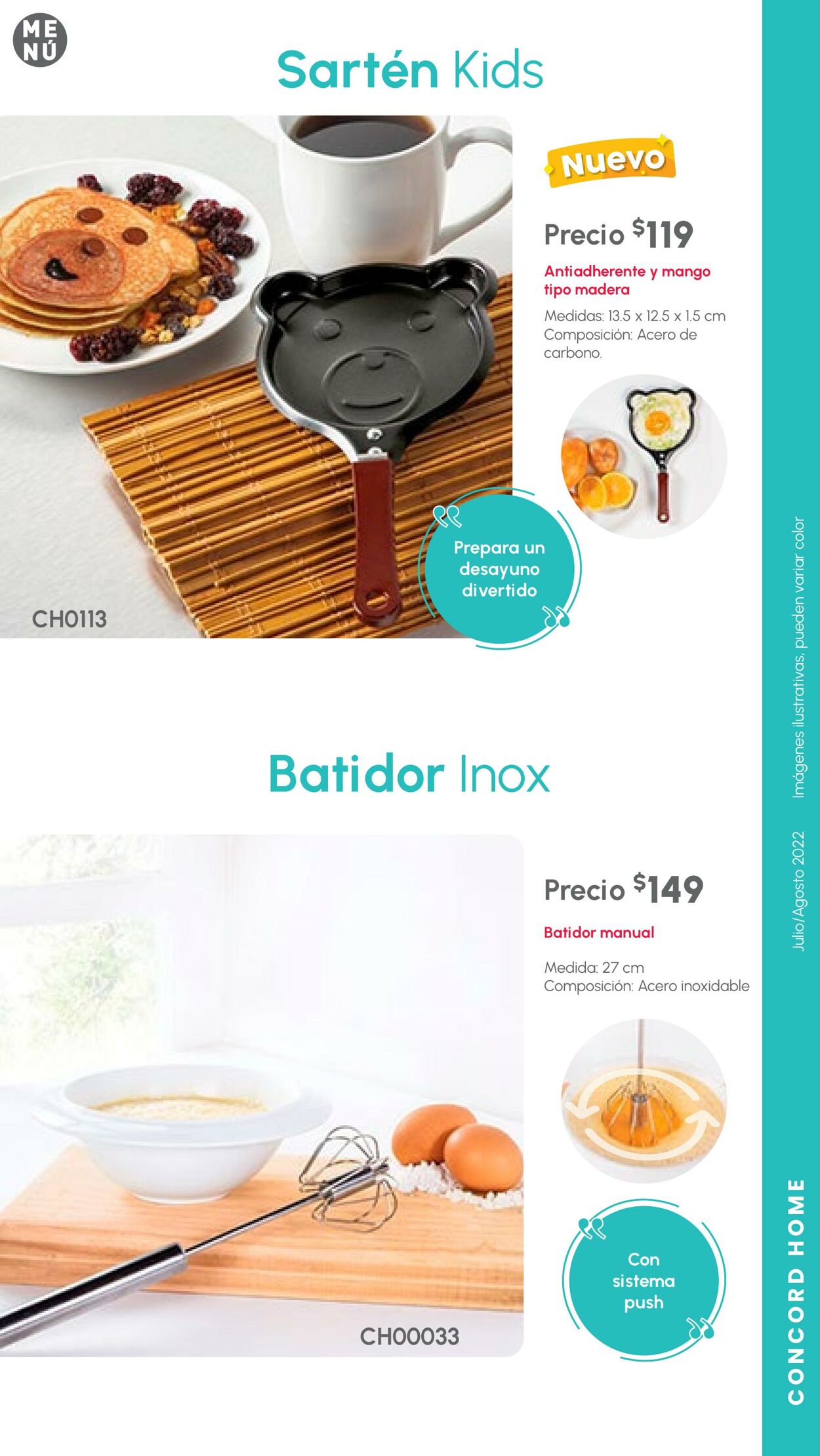 Catálogo Colchas Concord 01.07.2022 - 31.08.2022