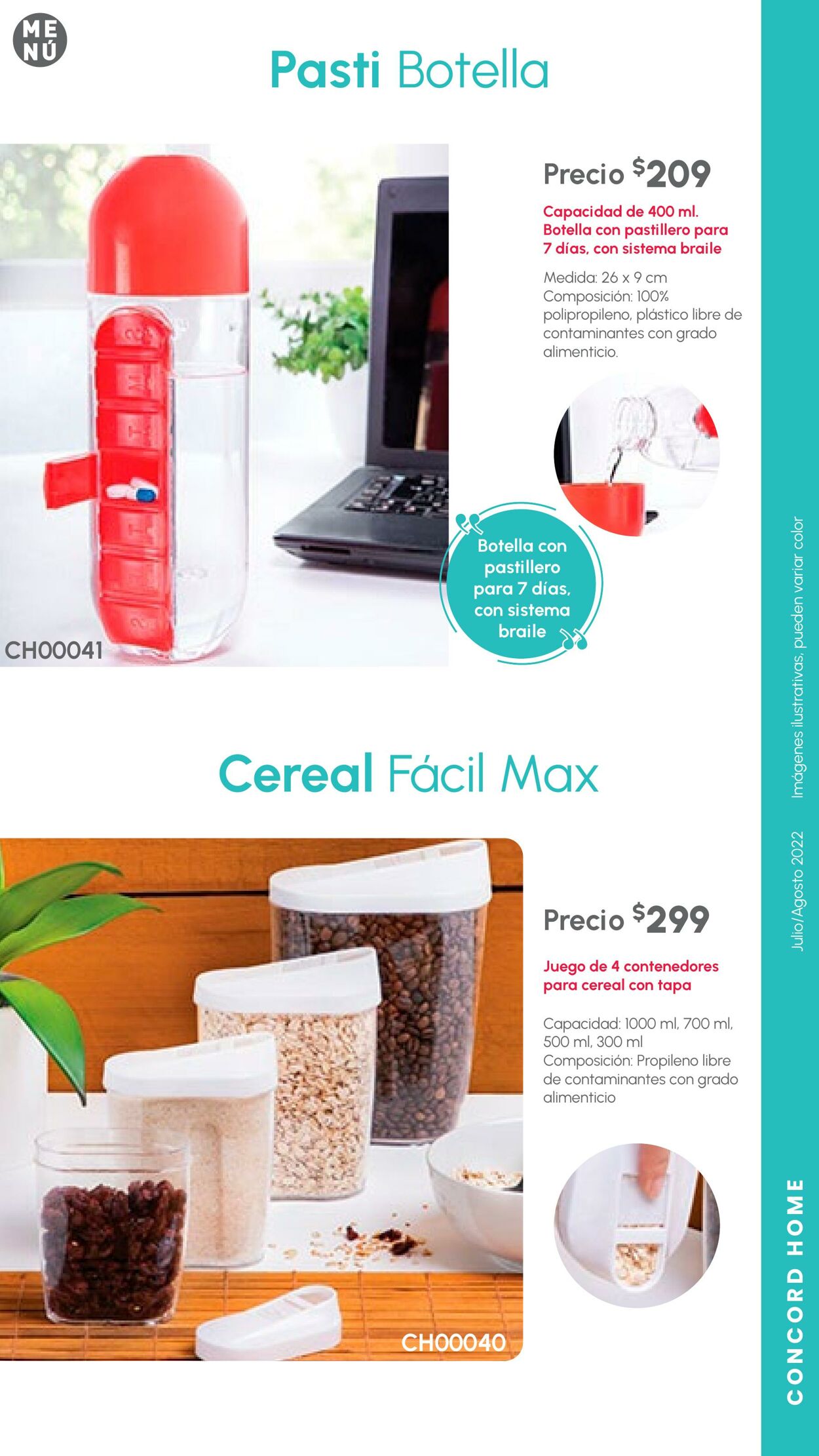 Catálogo Colchas Concord 01.07.2022 - 31.08.2022