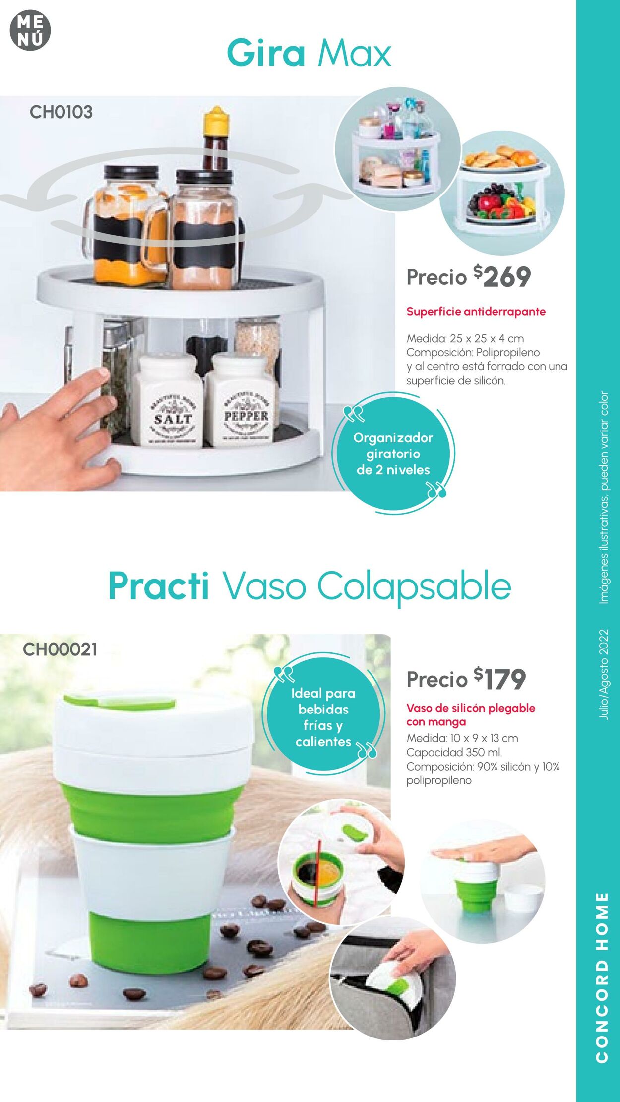 Catálogo Colchas Concord 01.07.2022 - 31.08.2022