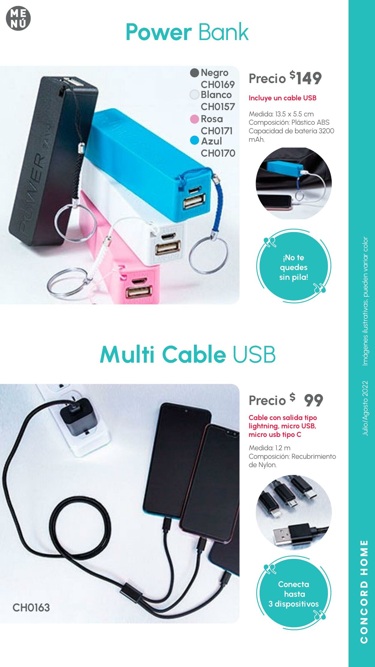 Catálogo Colchas Concord 01.07.2022 - 31.08.2022