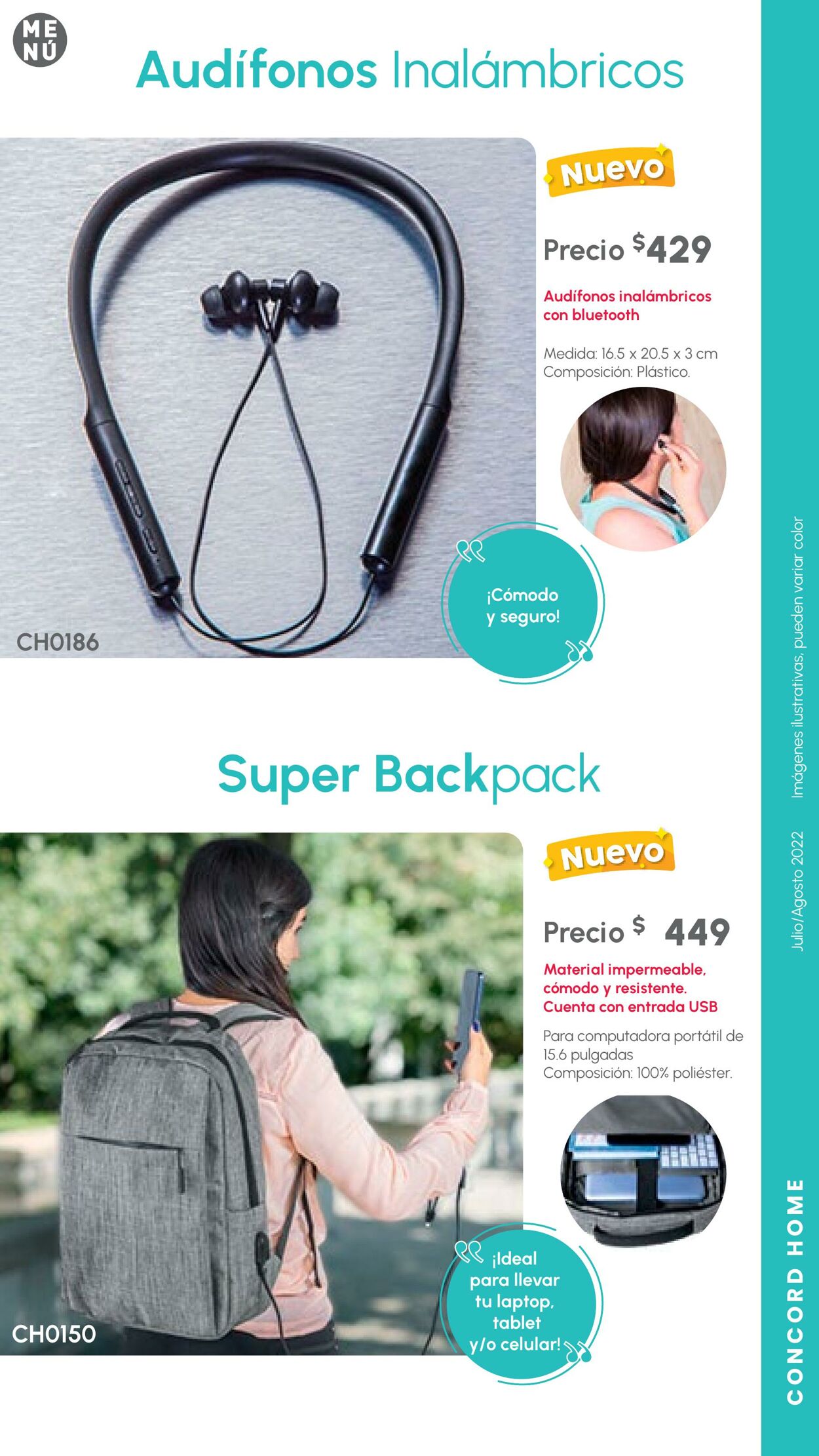 Catálogo Colchas Concord 01.07.2022 - 31.08.2022