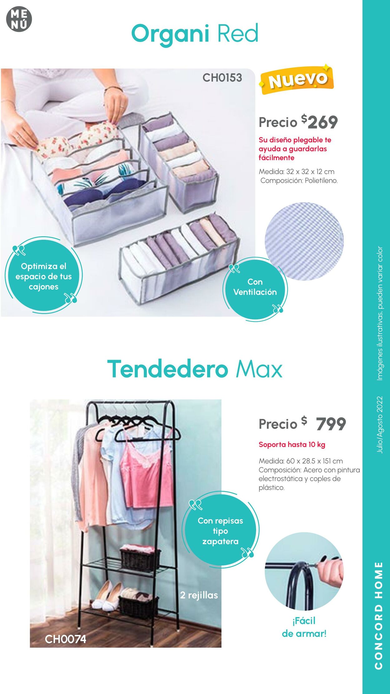 Catálogo Colchas Concord 01.07.2022 - 31.08.2022