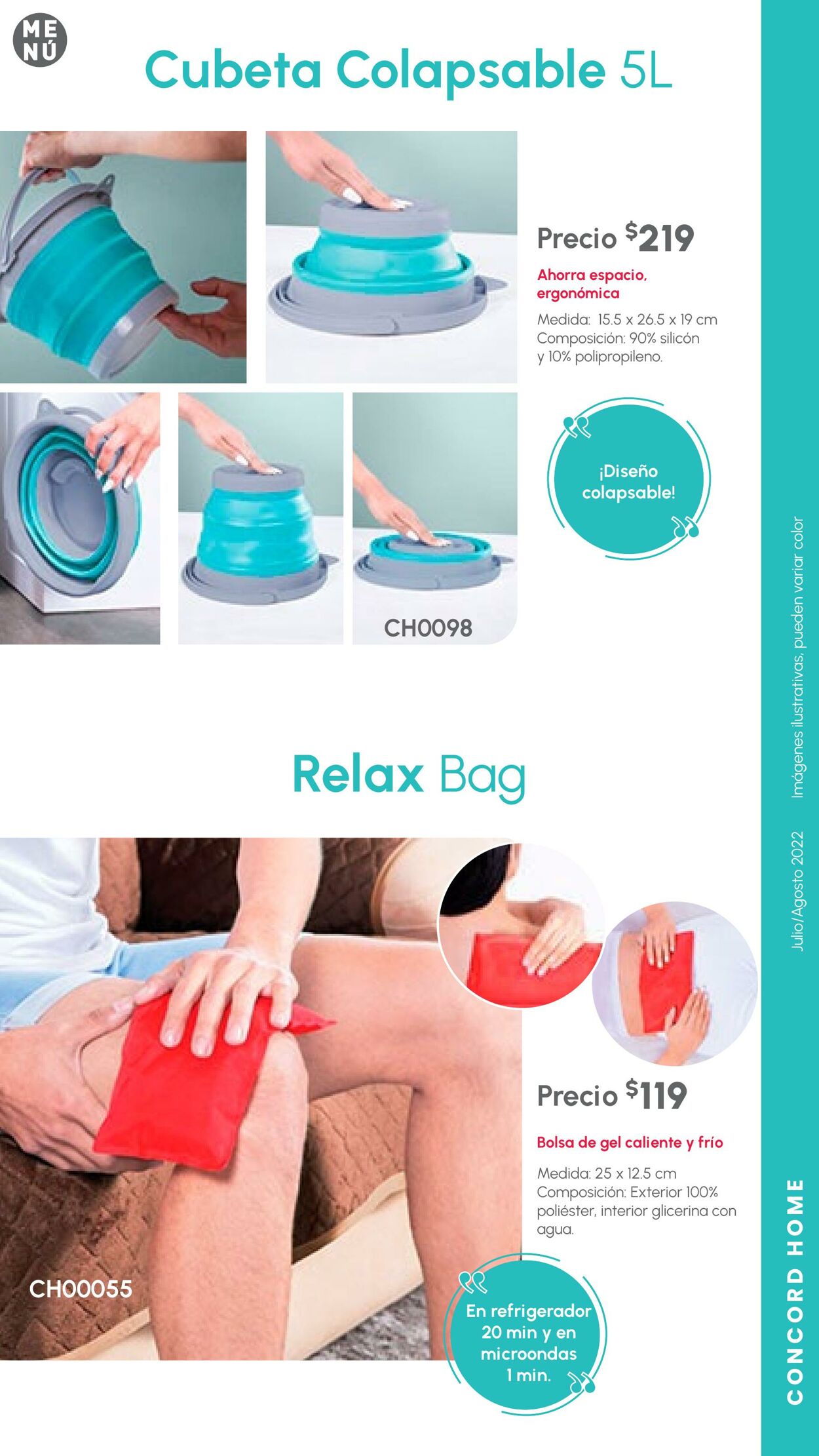 Catálogo Colchas Concord 01.07.2022 - 31.08.2022