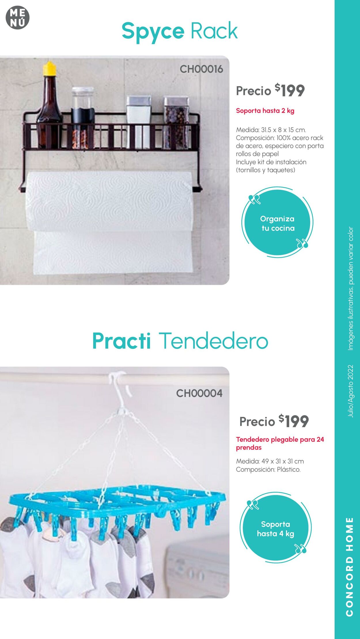 Catálogo Colchas Concord 01.07.2022 - 31.08.2022