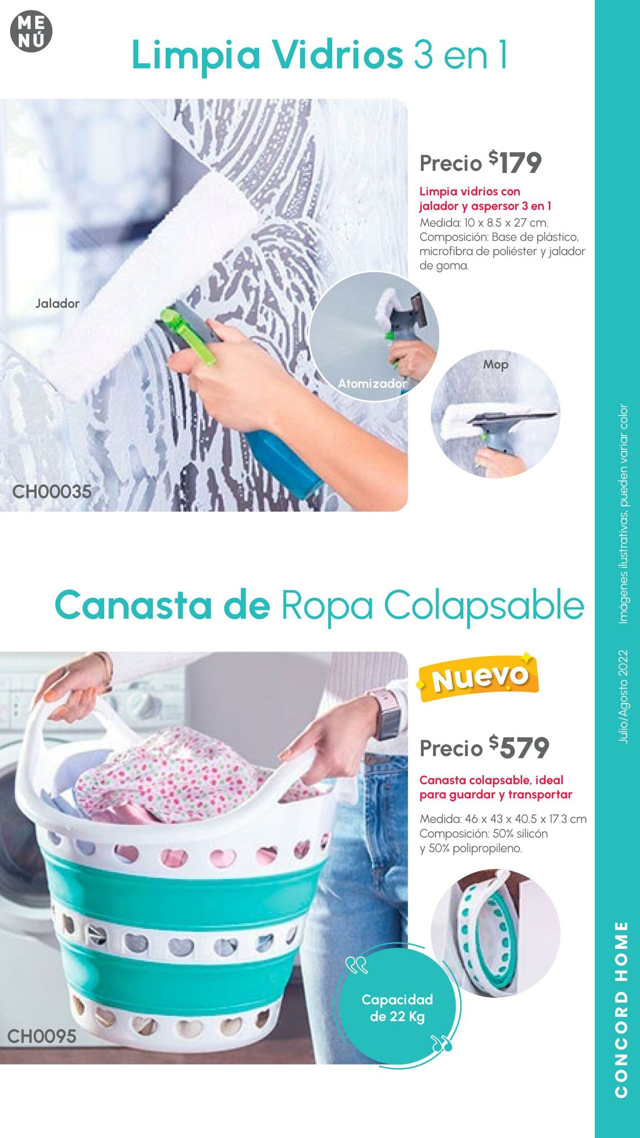 Catálogo Colchas Concord 01.07.2022 - 31.08.2022