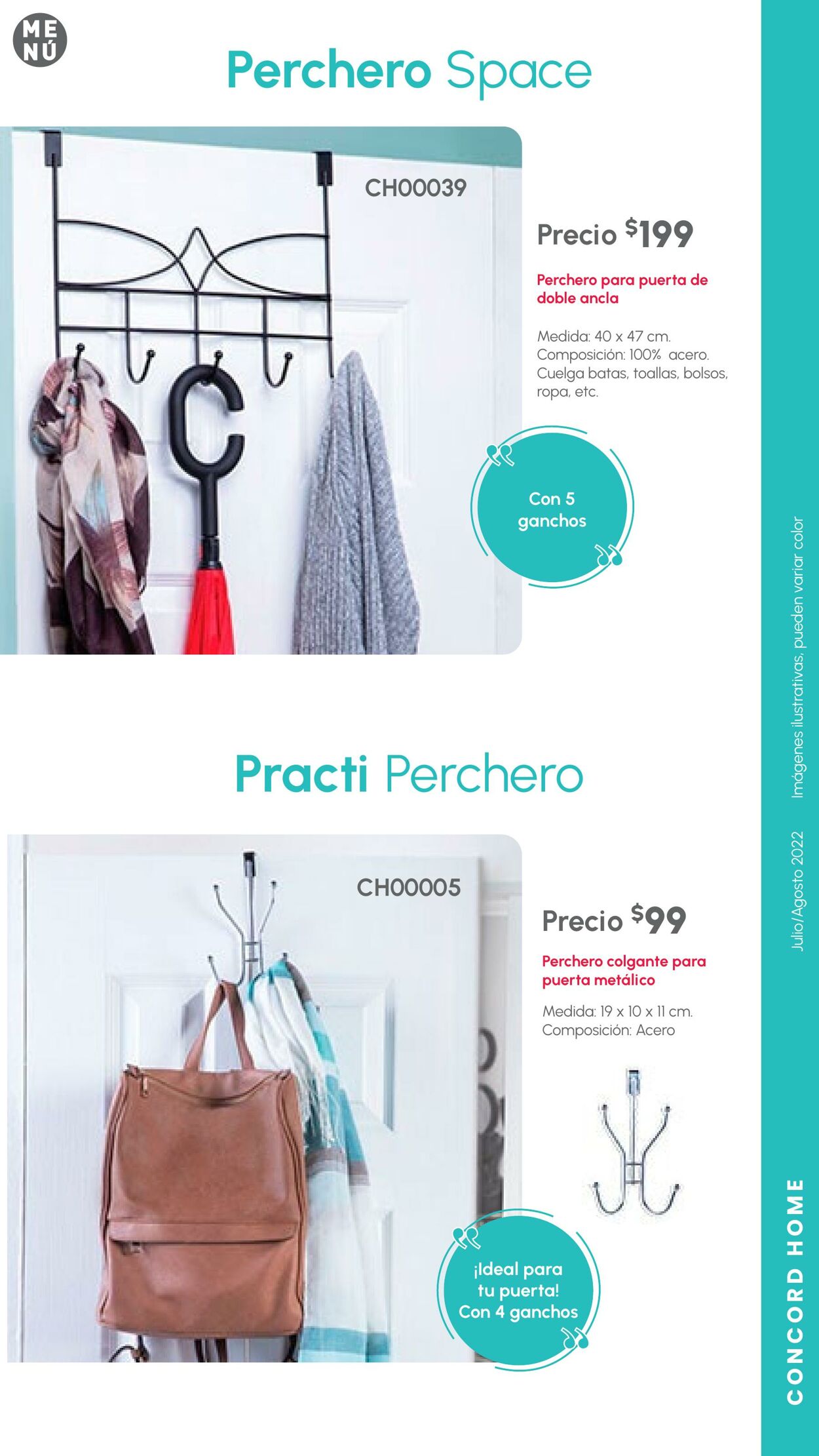 Catálogo Colchas Concord 01.07.2022 - 31.08.2022