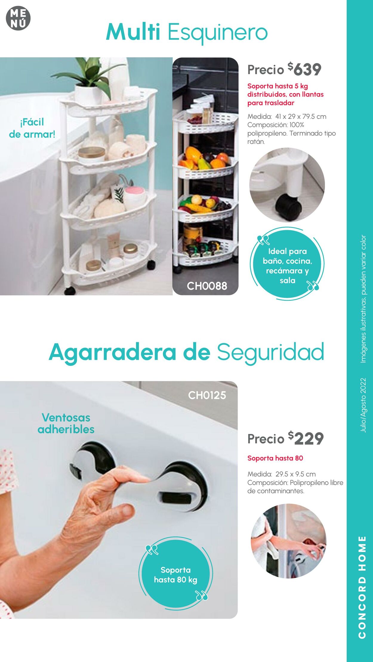 Catálogo Colchas Concord 01.07.2022 - 31.08.2022