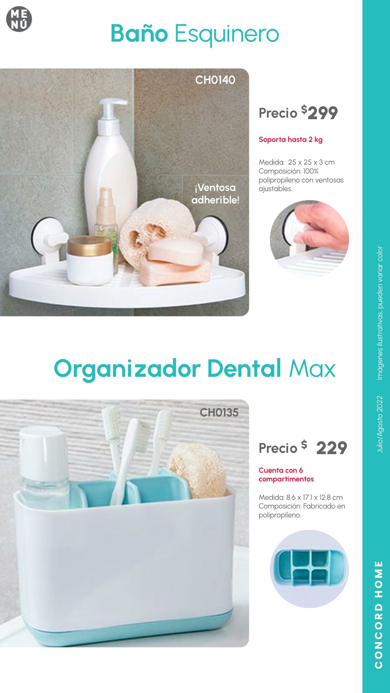 Catálogo Colchas Concord 01.07.2022 - 31.08.2022