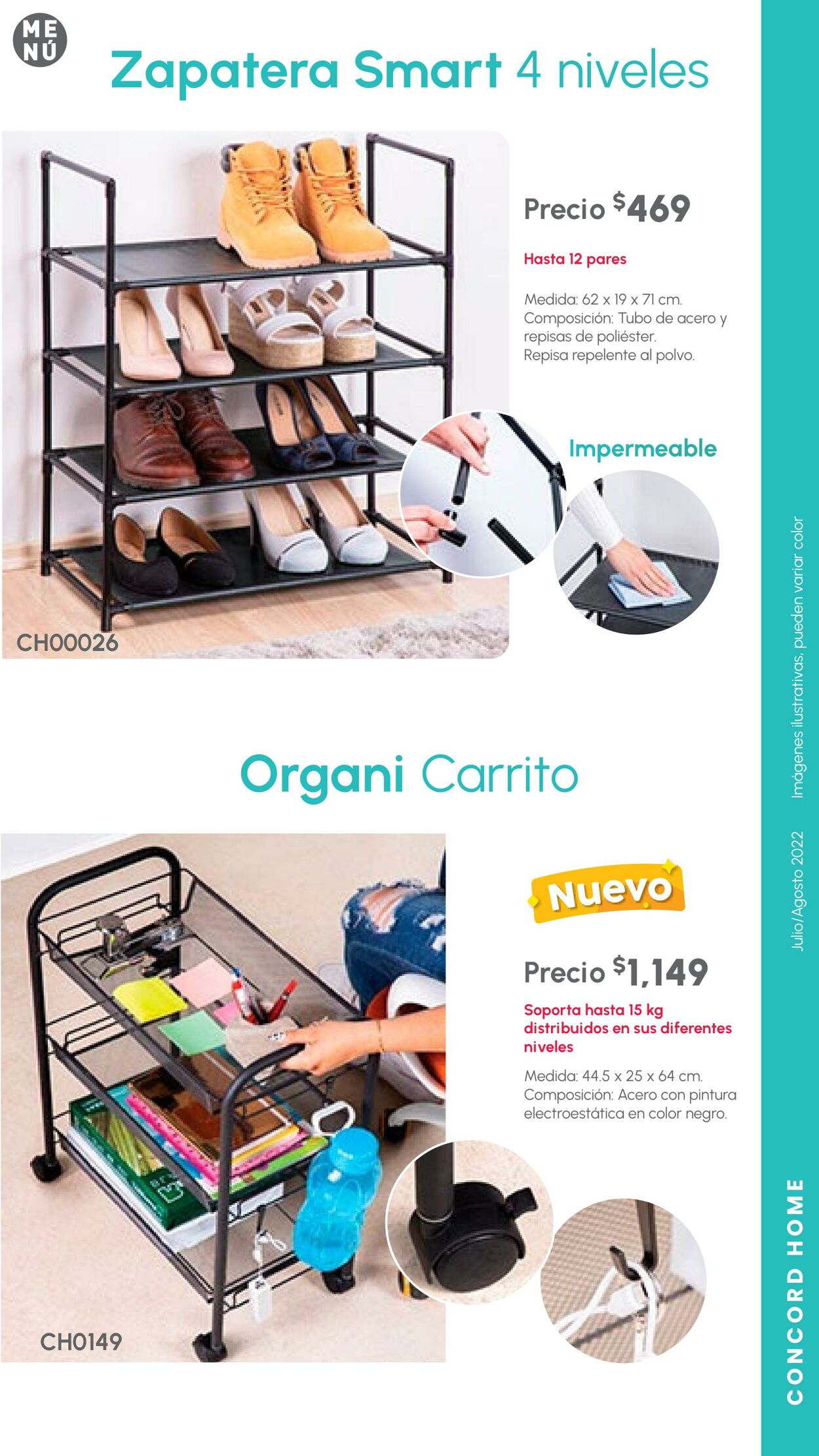 Catálogo Colchas Concord 01.07.2022 - 31.08.2022