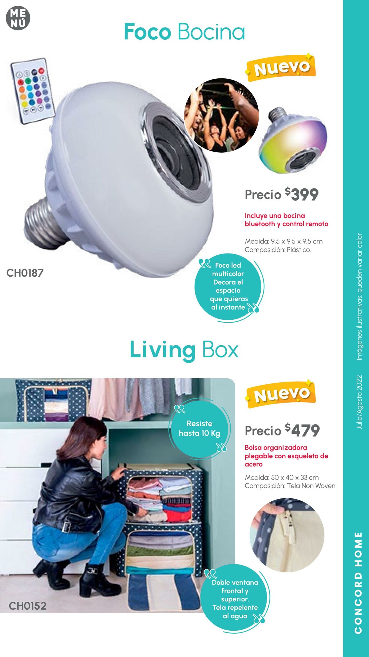 Catálogo Colchas Concord 01.07.2022 - 31.08.2022