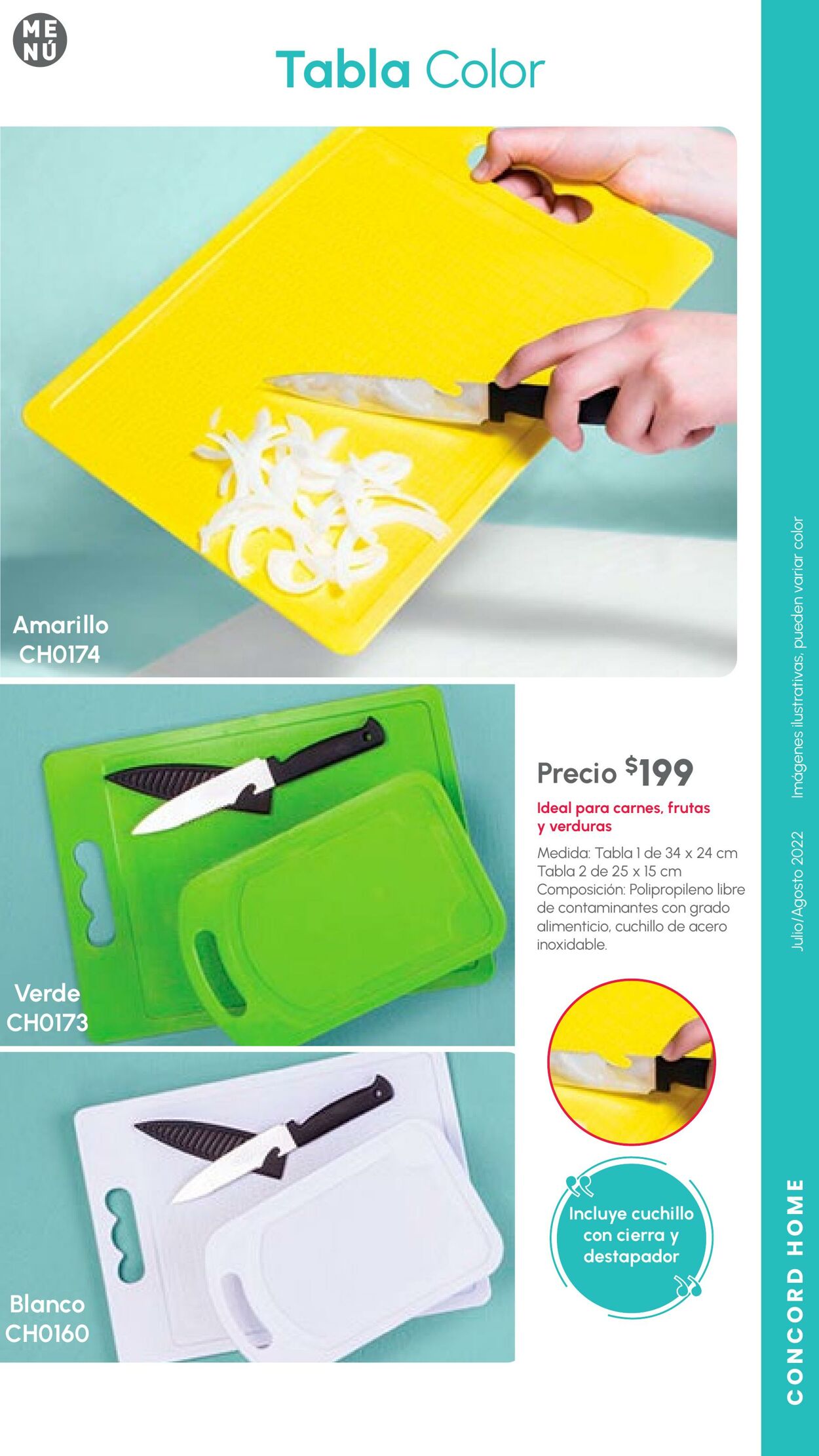 Catálogo Colchas Concord 01.07.2022 - 31.08.2022