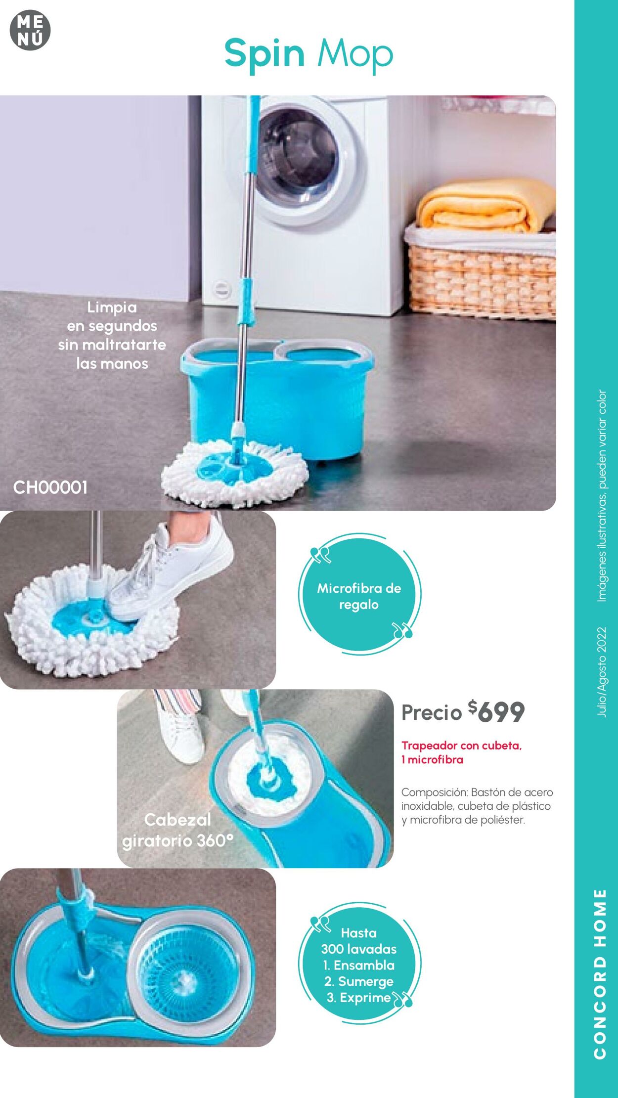 Catálogo Colchas Concord 01.07.2022 - 31.08.2022