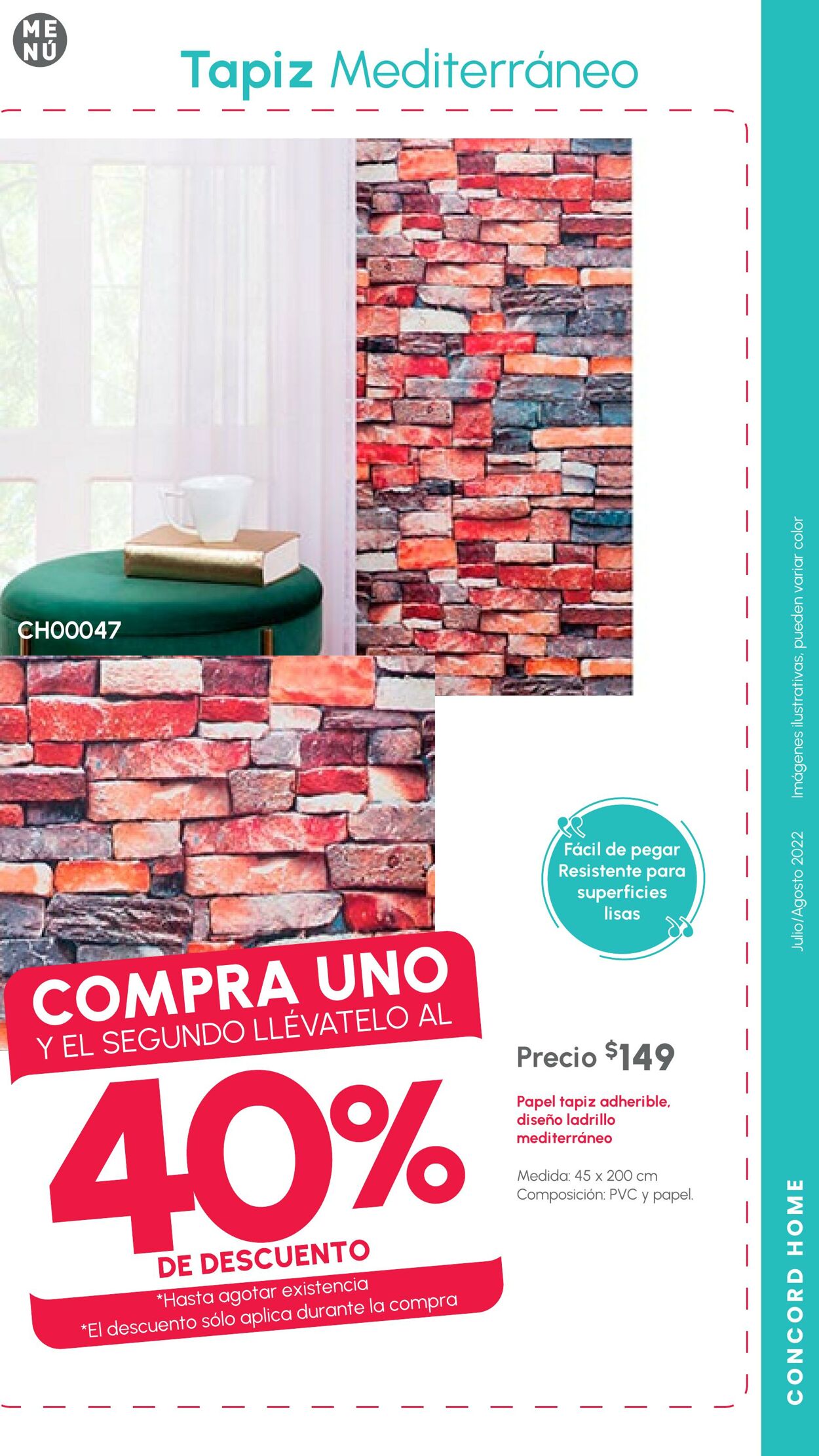 Catálogo Colchas Concord 01.07.2022 - 31.08.2022