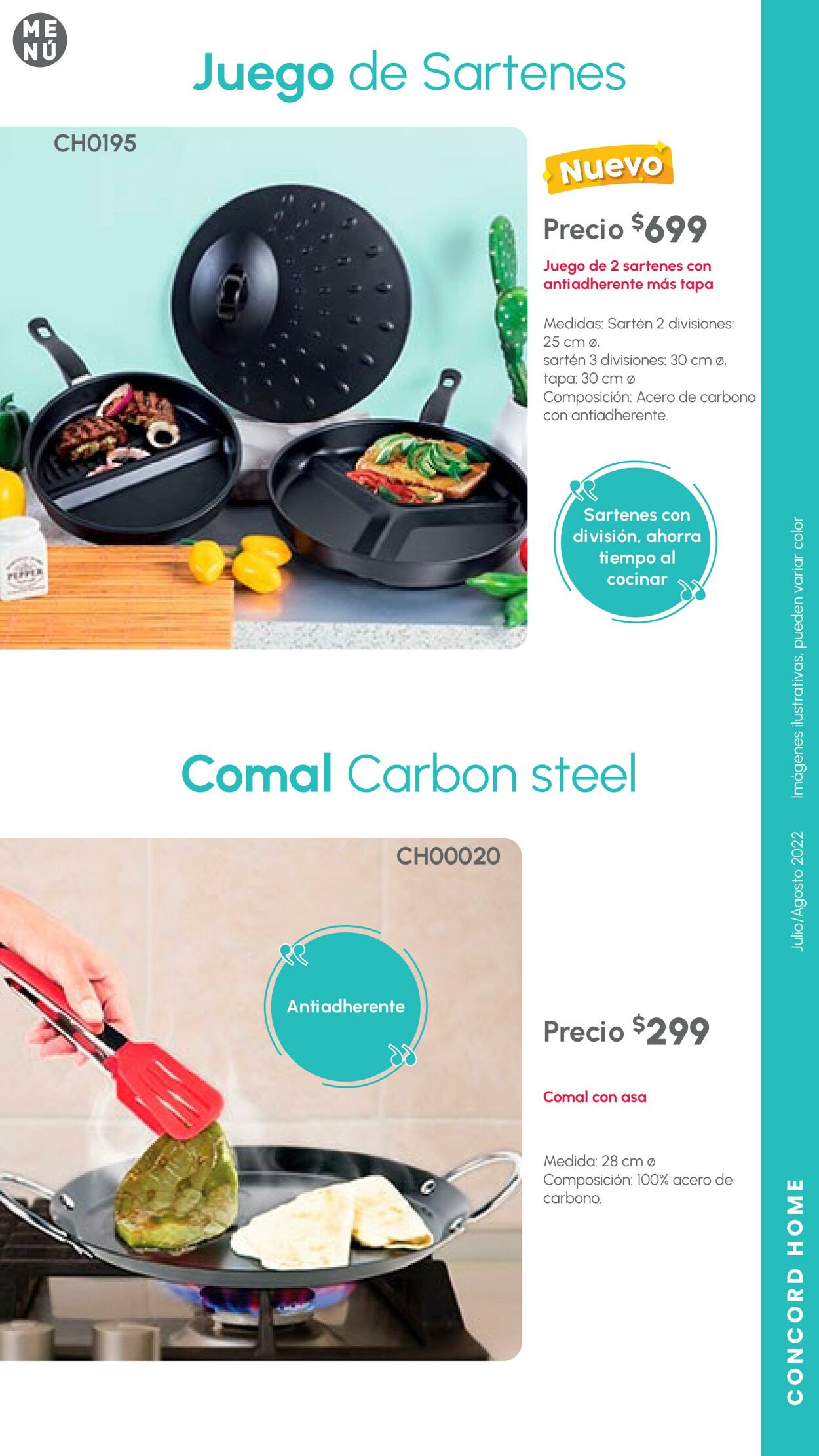 Catálogo Colchas Concord 01.07.2022 - 31.08.2022