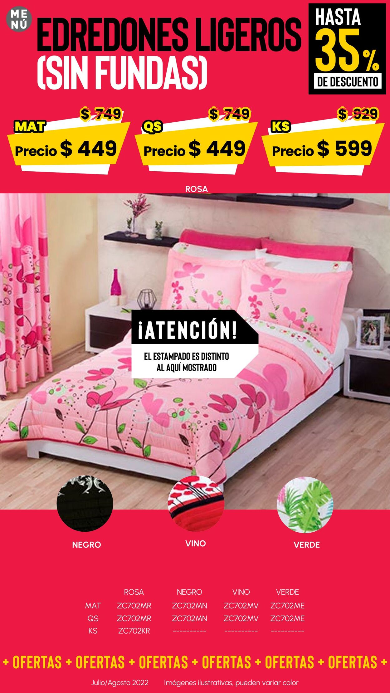 Catálogo Colchas Concord 01.07.2022 - 31.08.2022