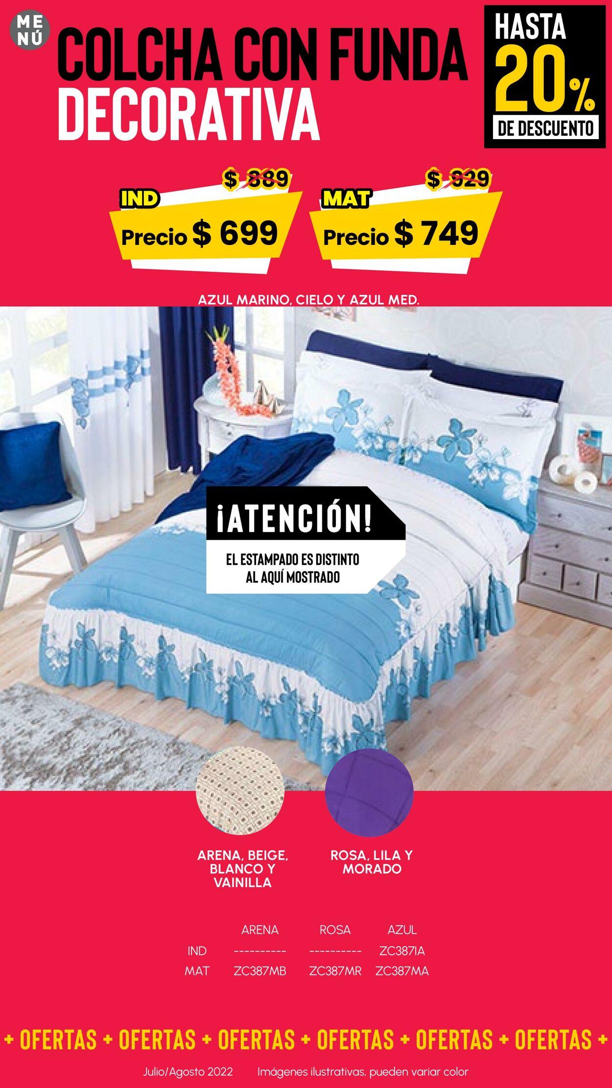 Catálogo Colchas Concord 01.07.2022 - 31.08.2022