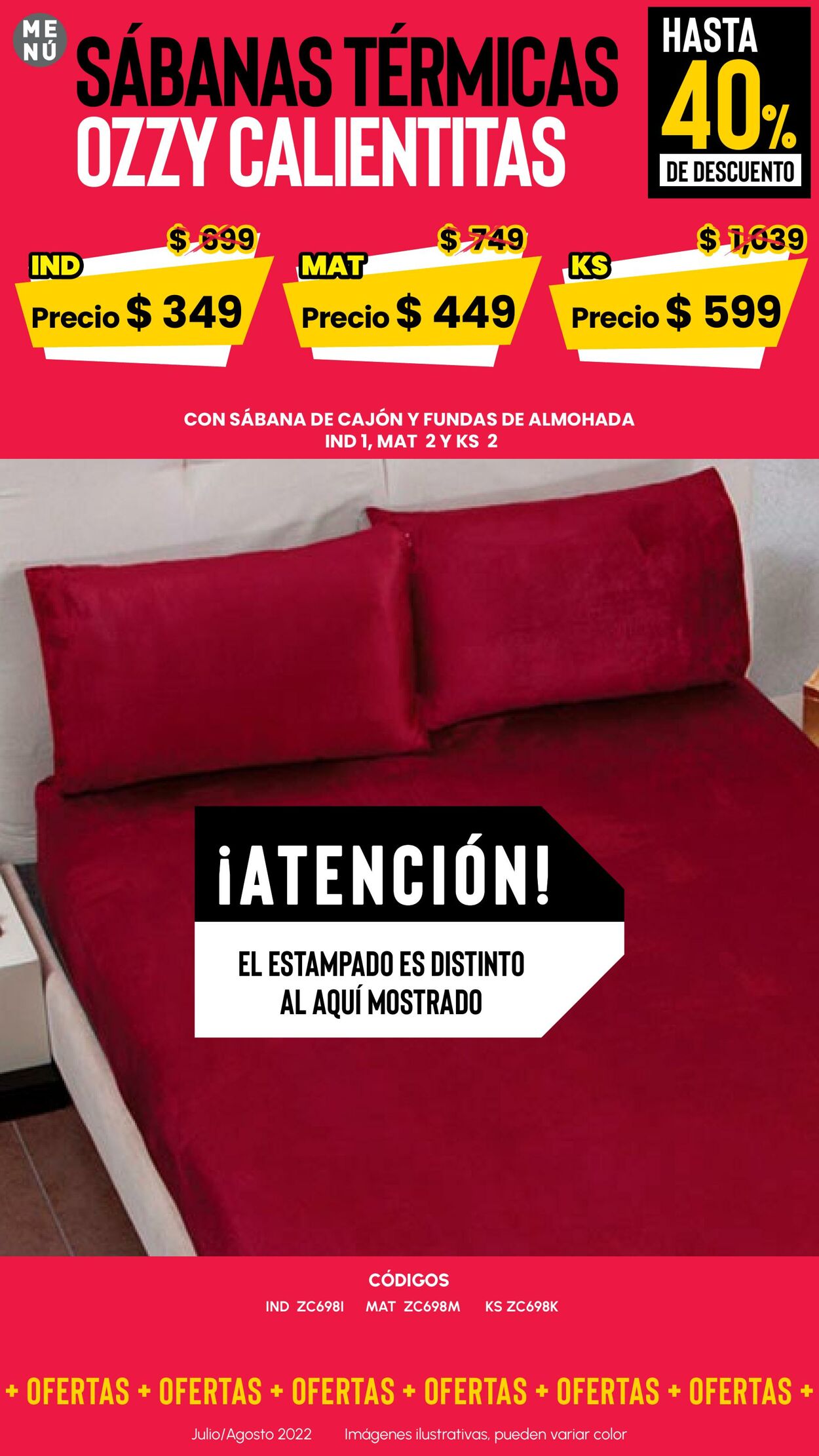 Catálogo Colchas Concord 01.07.2022 - 31.08.2022