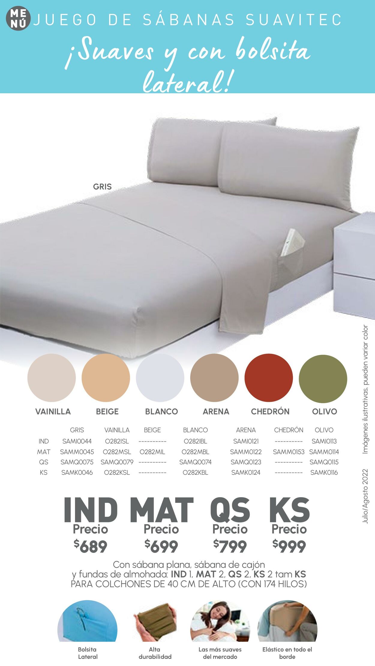 Catálogo Colchas Concord 01.07.2022 - 31.08.2022