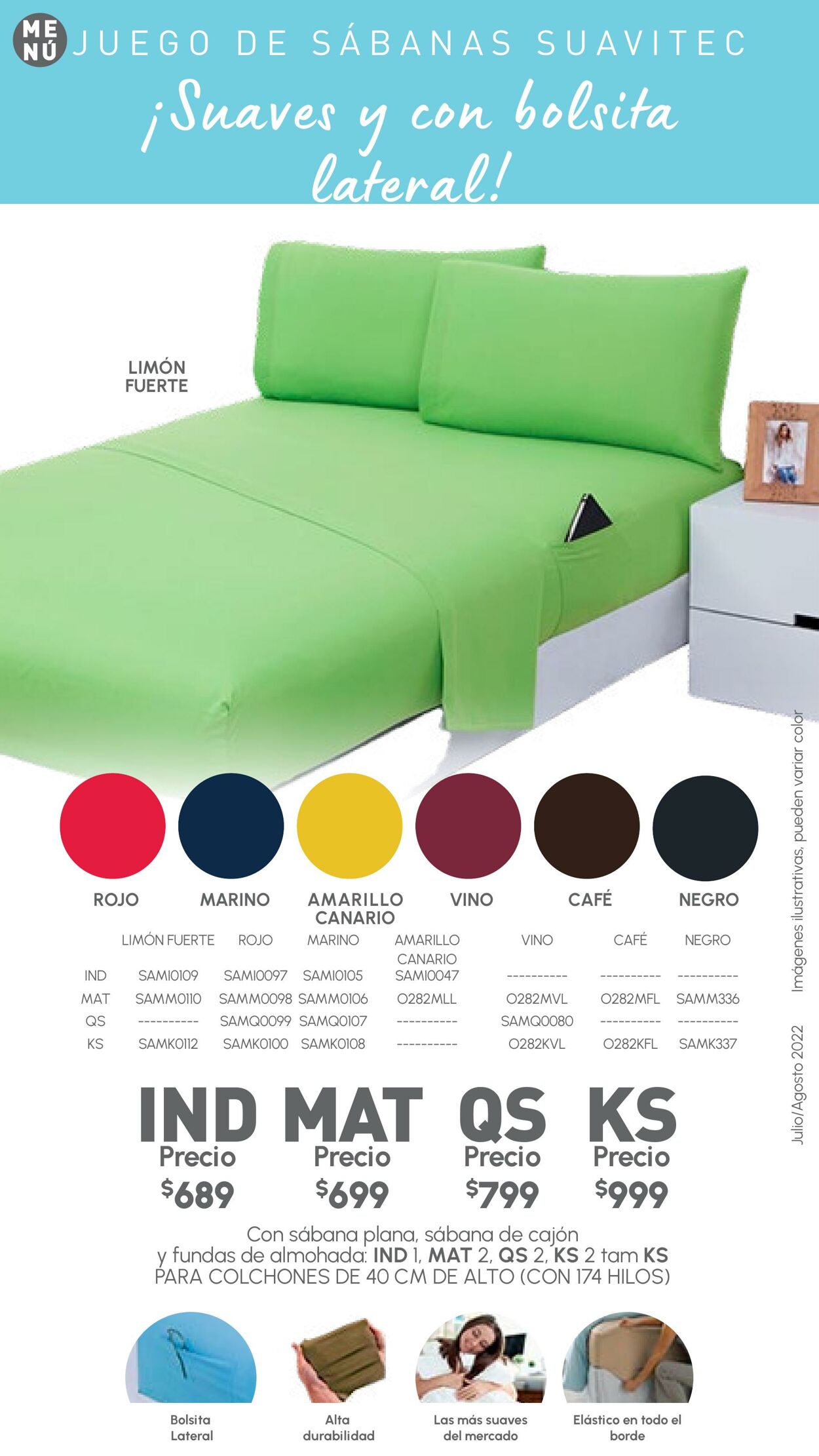 Catálogo Colchas Concord 01.07.2022 - 31.08.2022