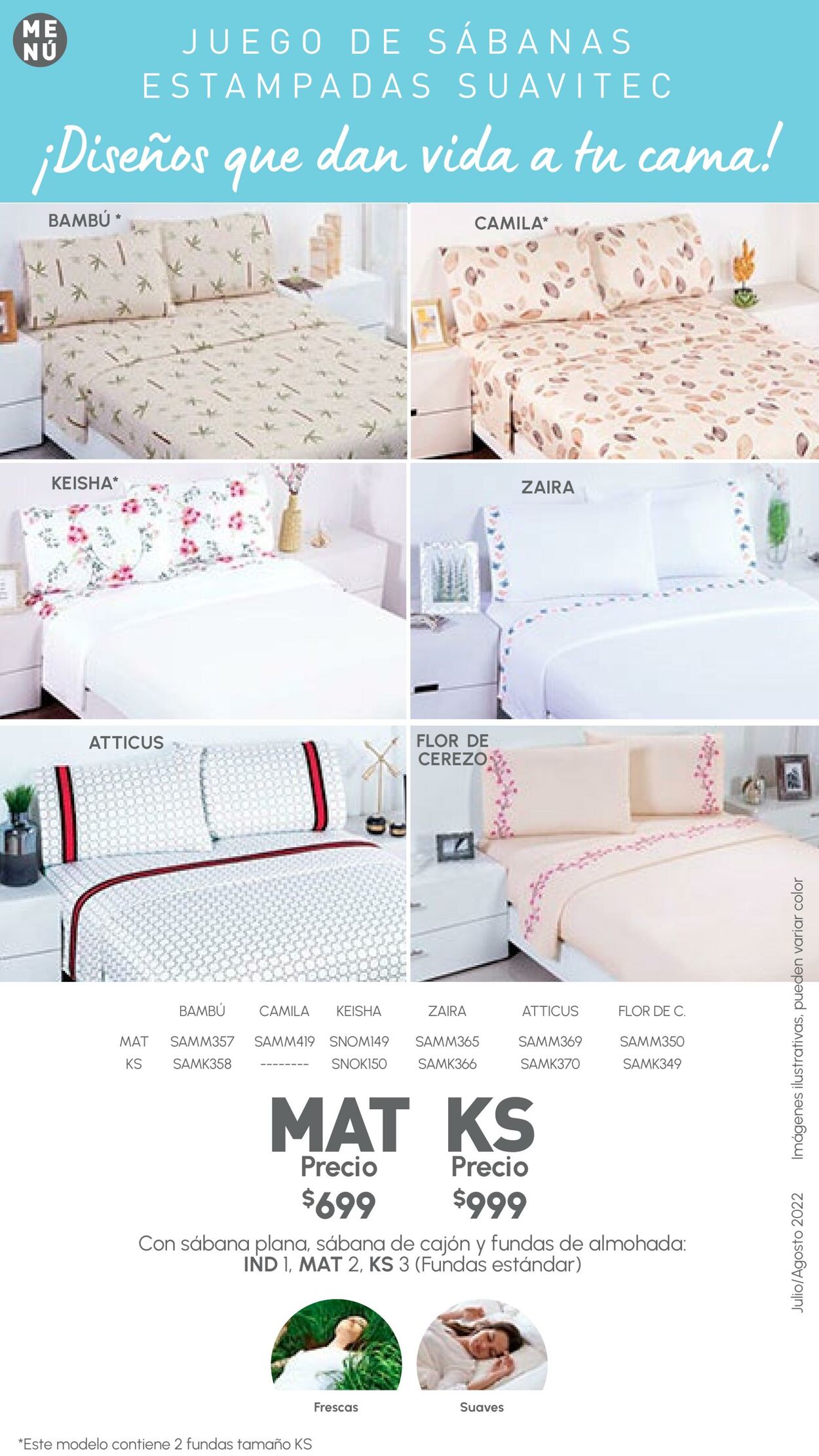 Catálogo Colchas Concord 01.07.2022 - 31.08.2022