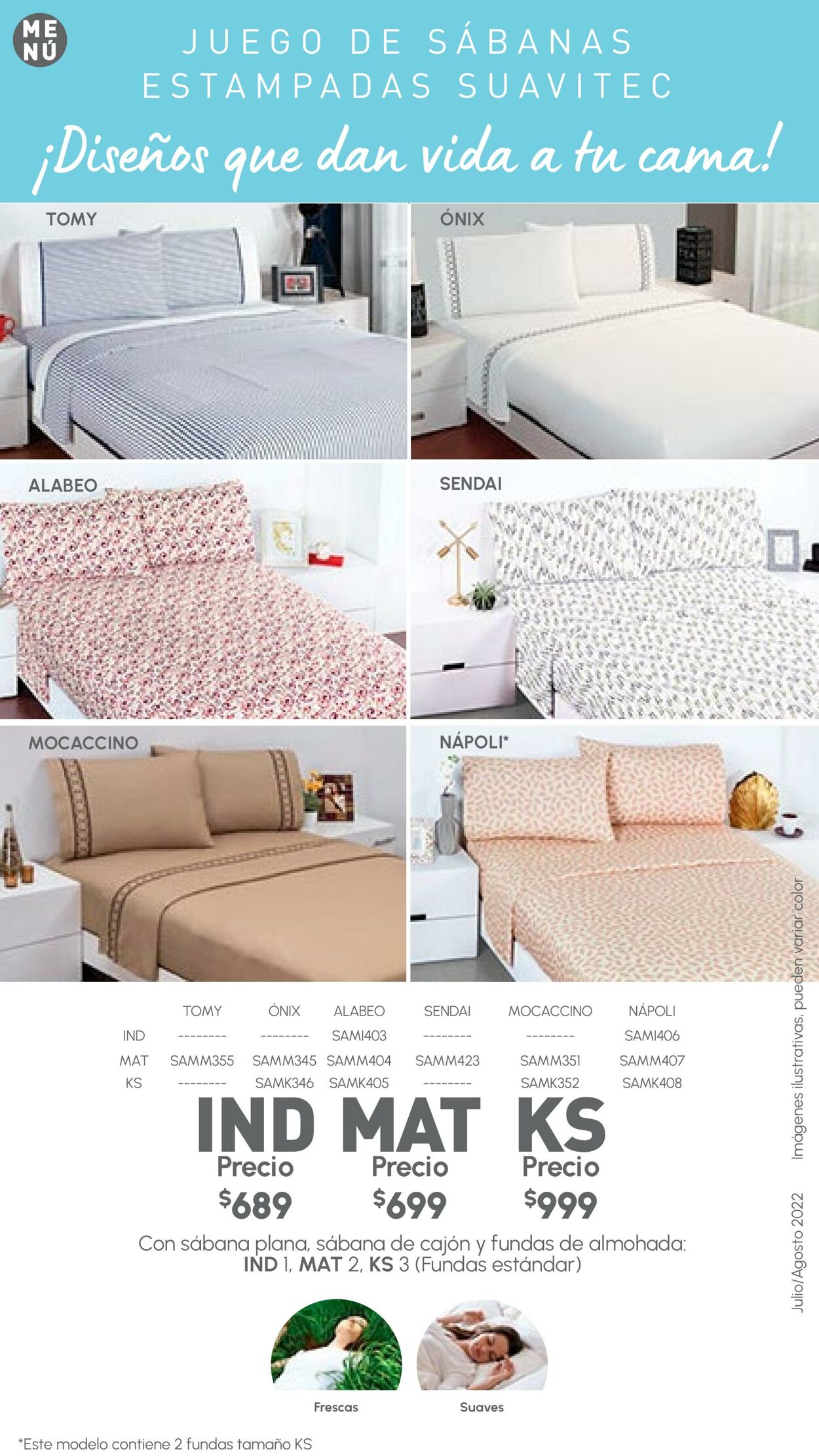 Catálogo Colchas Concord 01.07.2022 - 31.08.2022