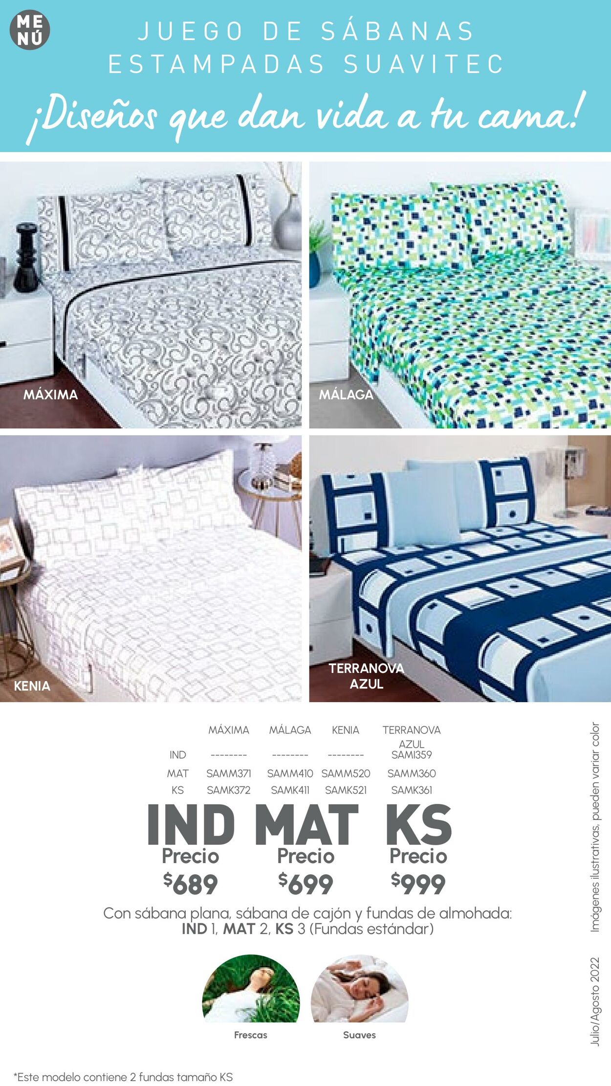 Catálogo Colchas Concord 01.07.2022 - 31.08.2022