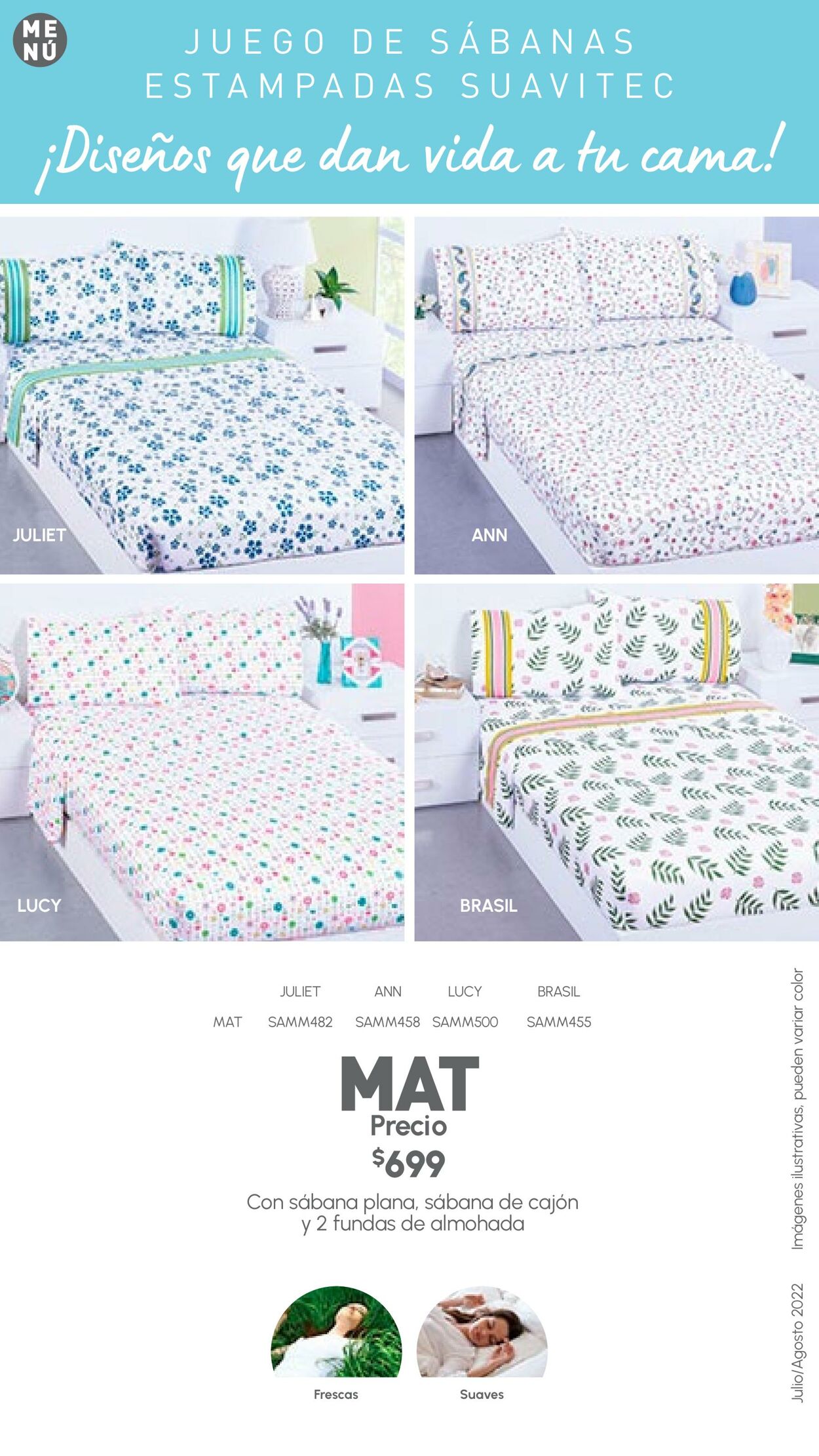 Catálogo Colchas Concord 01.07.2022 - 31.08.2022