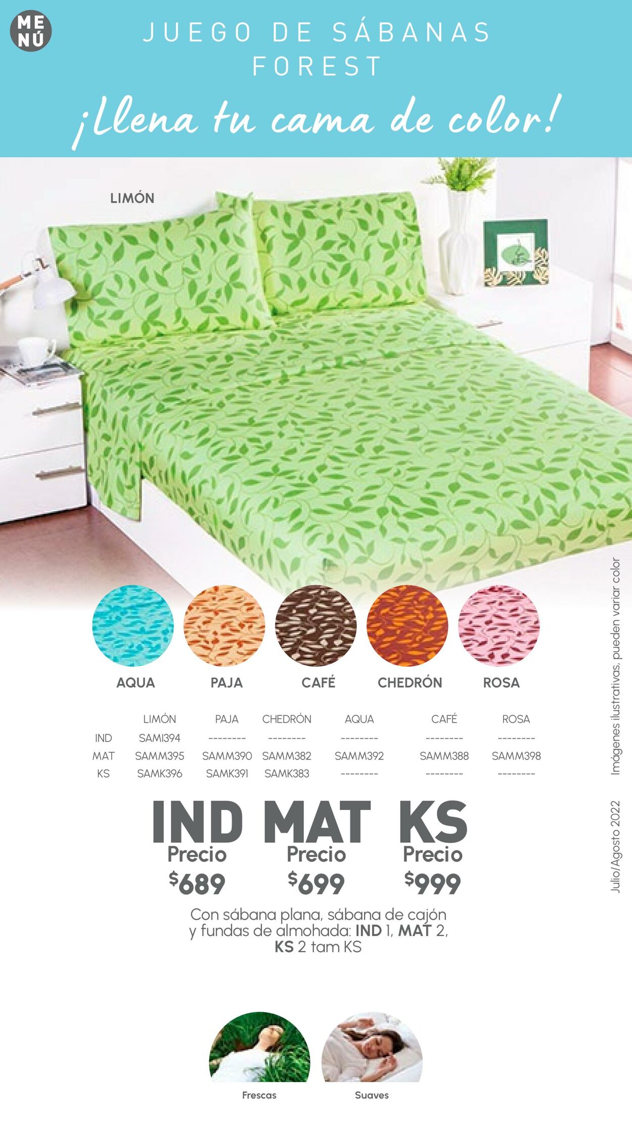 Catálogo Colchas Concord 01.07.2022 - 31.08.2022