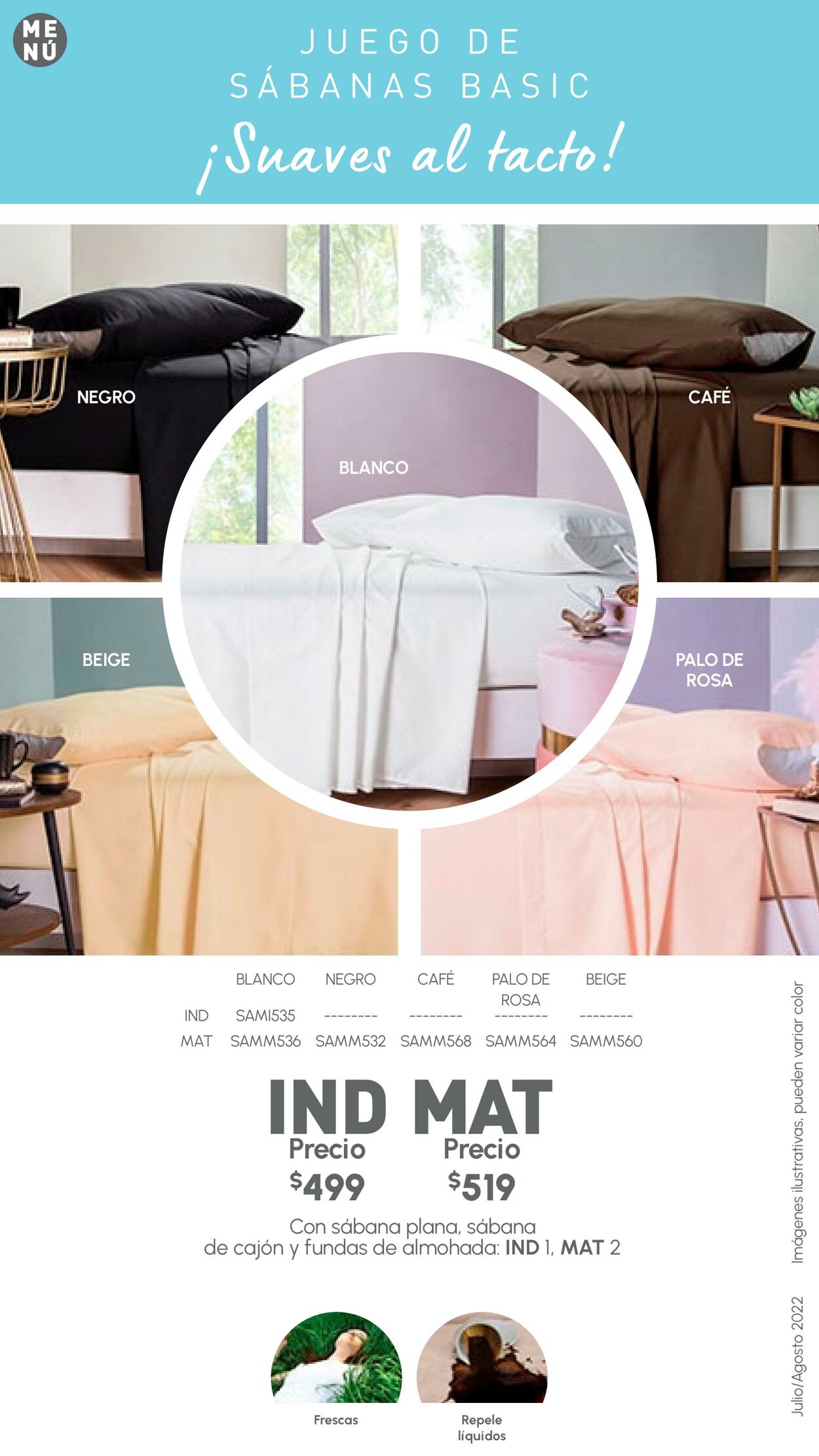 Catálogo Colchas Concord 01.07.2022 - 31.08.2022