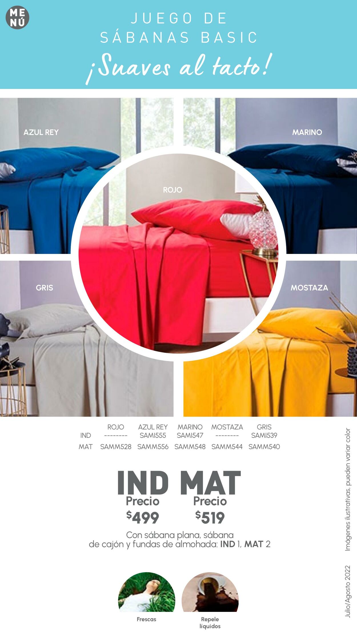 Catálogo Colchas Concord 01.07.2022 - 31.08.2022