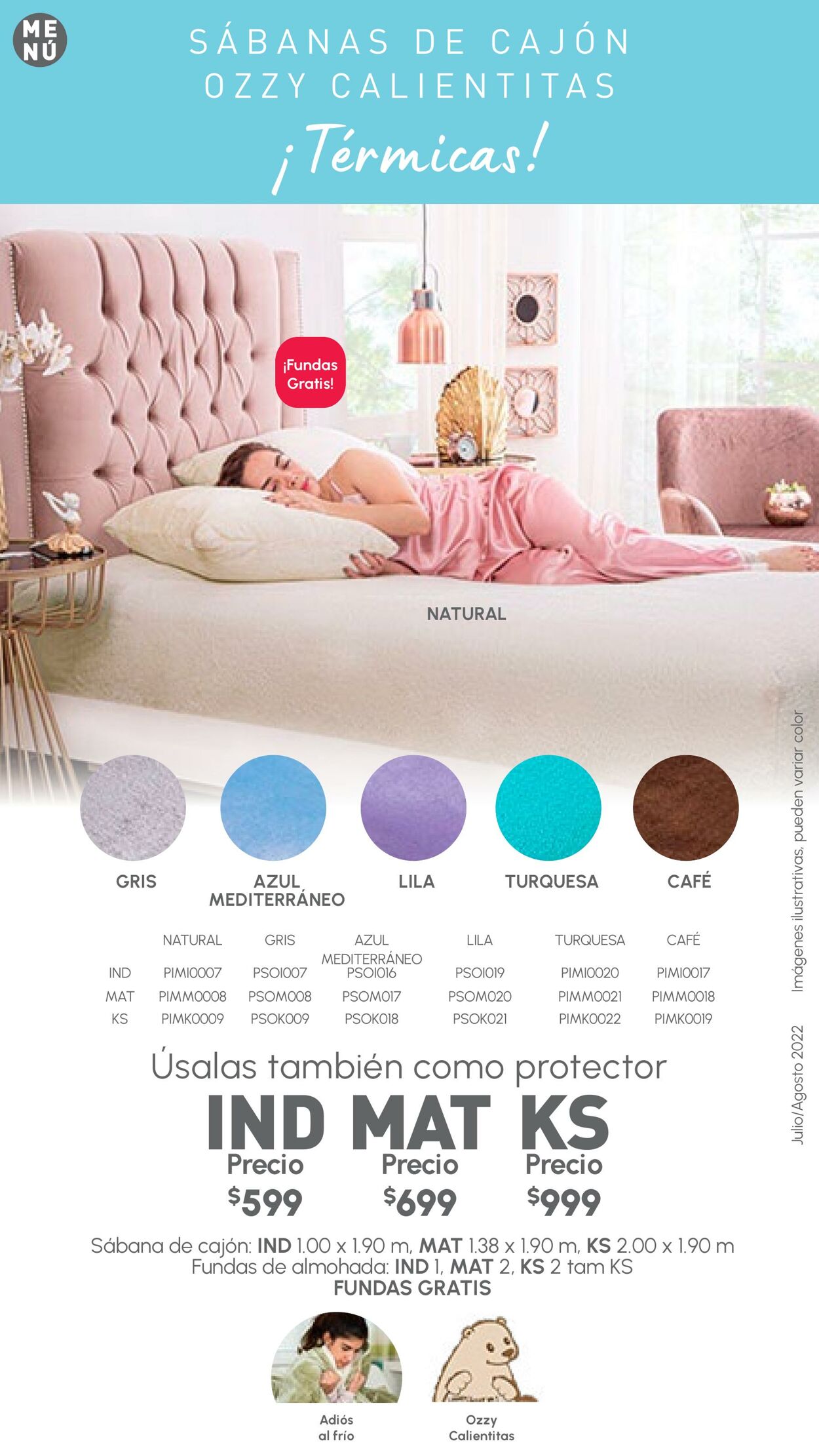 Catálogo Colchas Concord 01.07.2022 - 31.08.2022