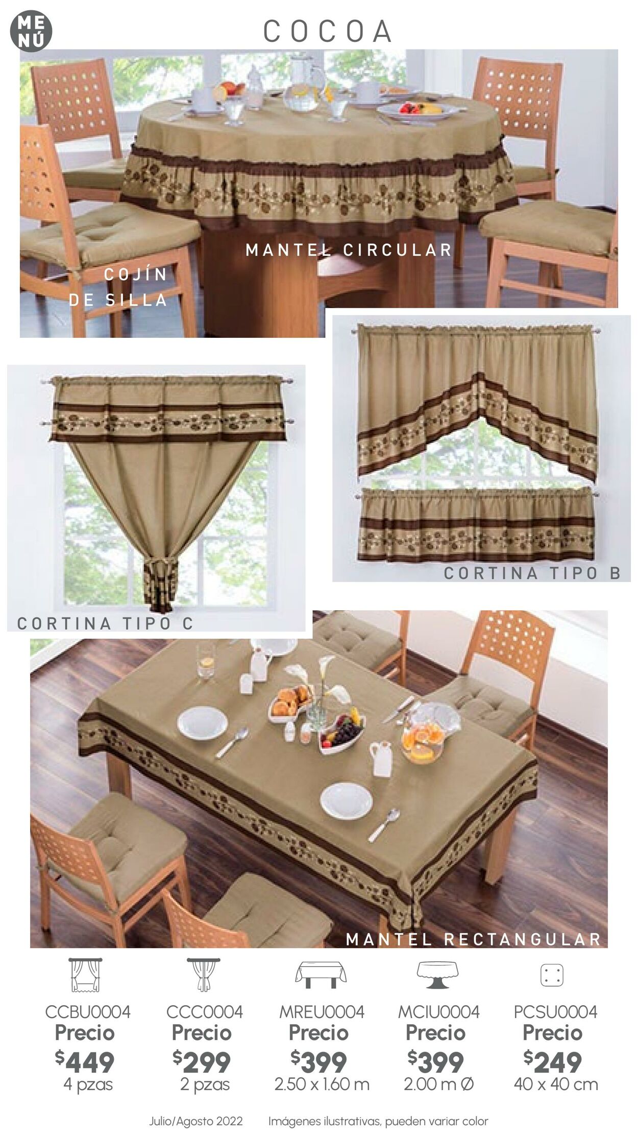 Catálogo Colchas Concord 01.07.2022 - 31.08.2022