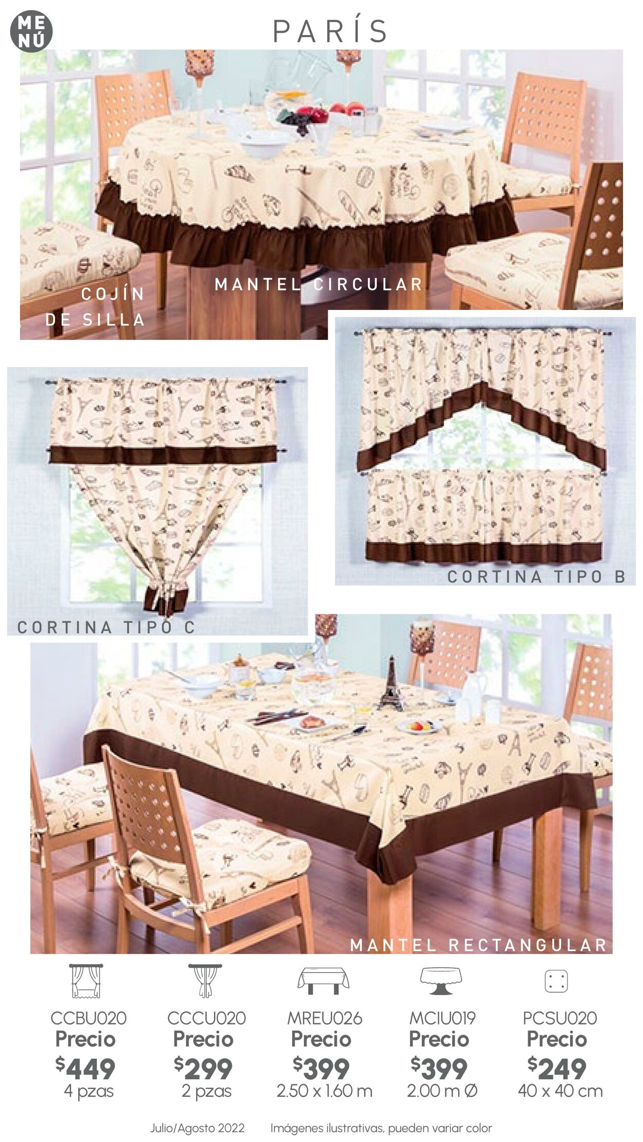 Catálogo Colchas Concord 01.07.2022 - 31.08.2022