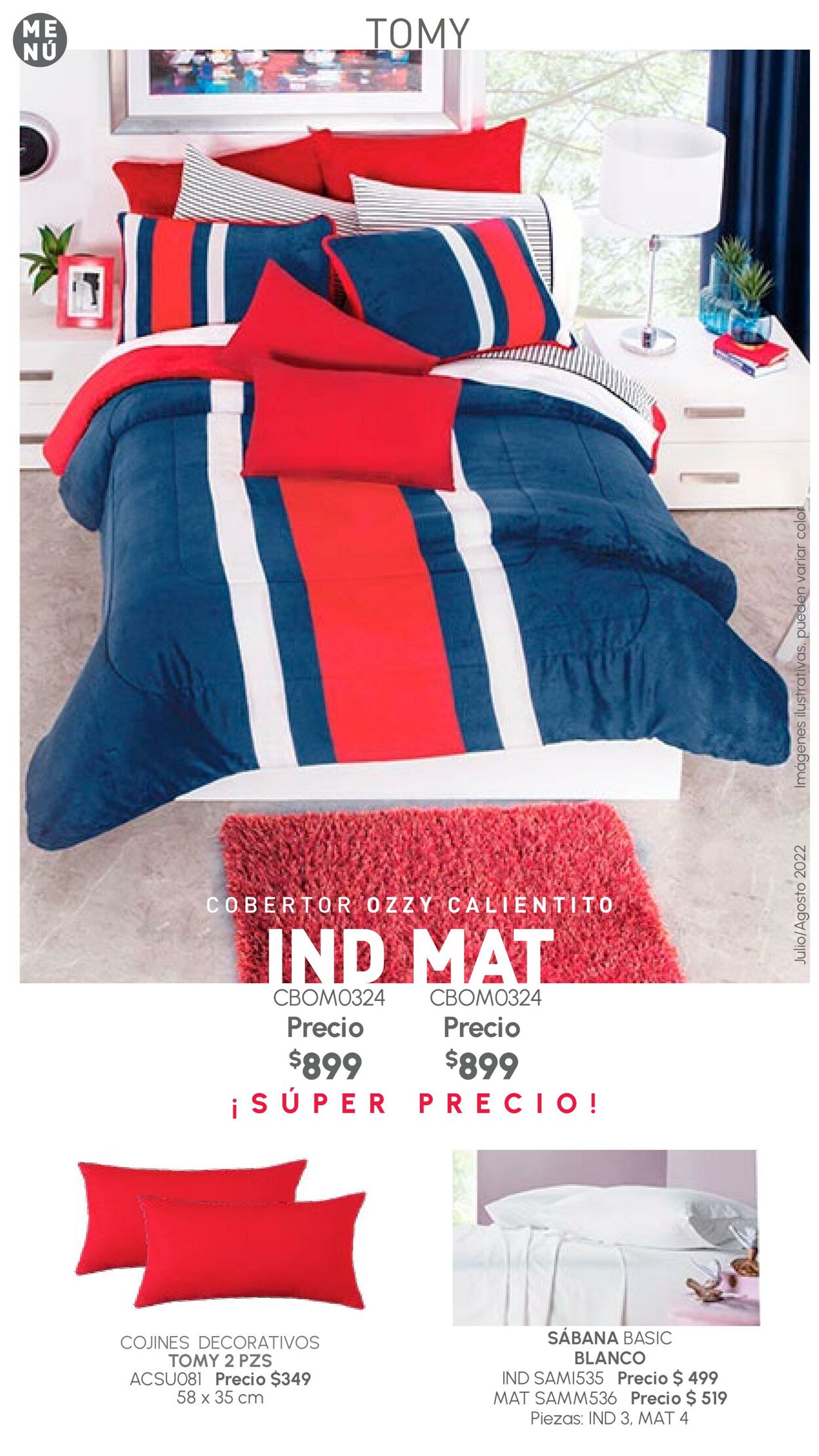 Catálogo Colchas Concord 01.07.2022 - 31.08.2022