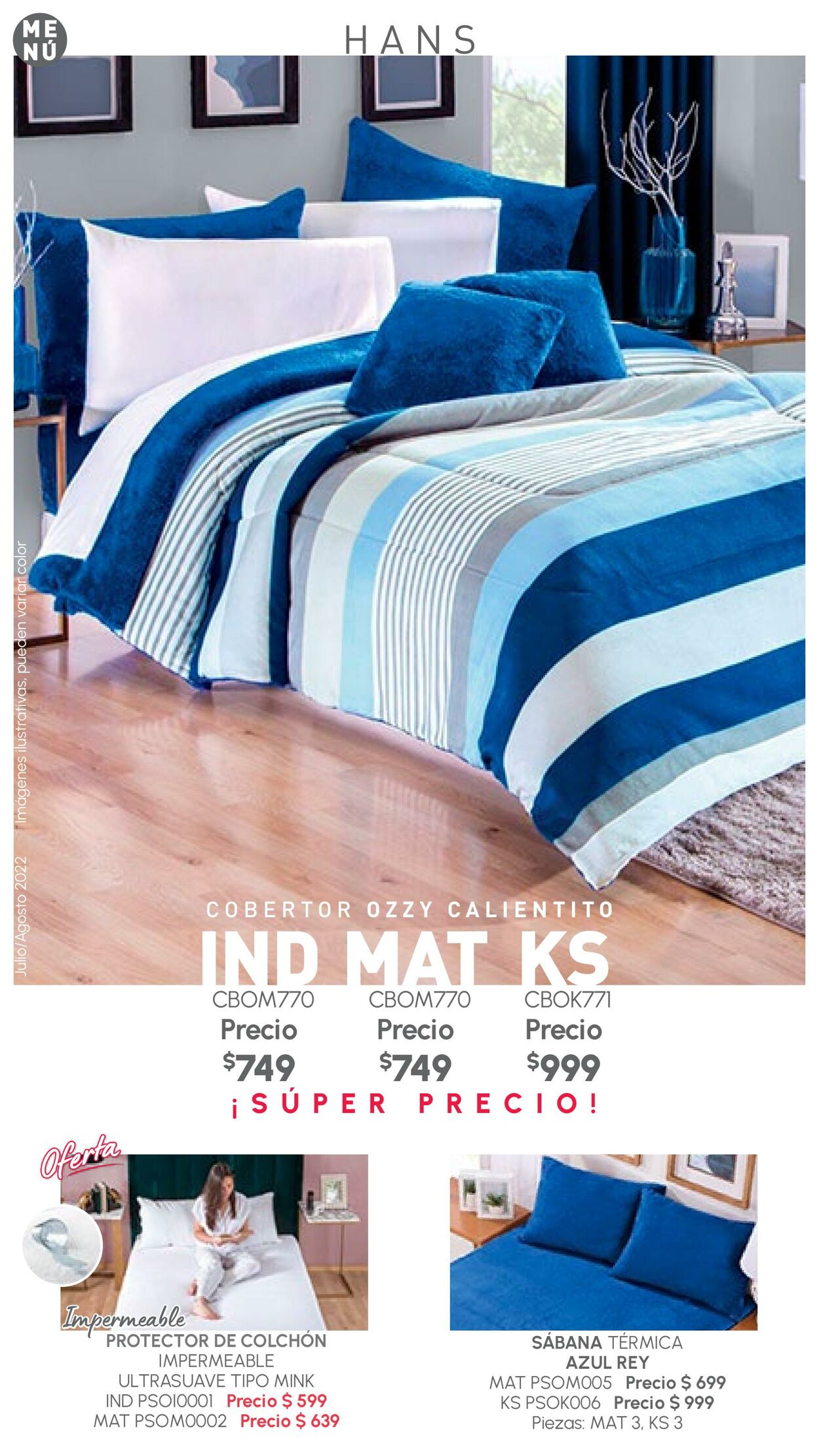 Catálogo Colchas Concord 01.07.2022 - 31.08.2022