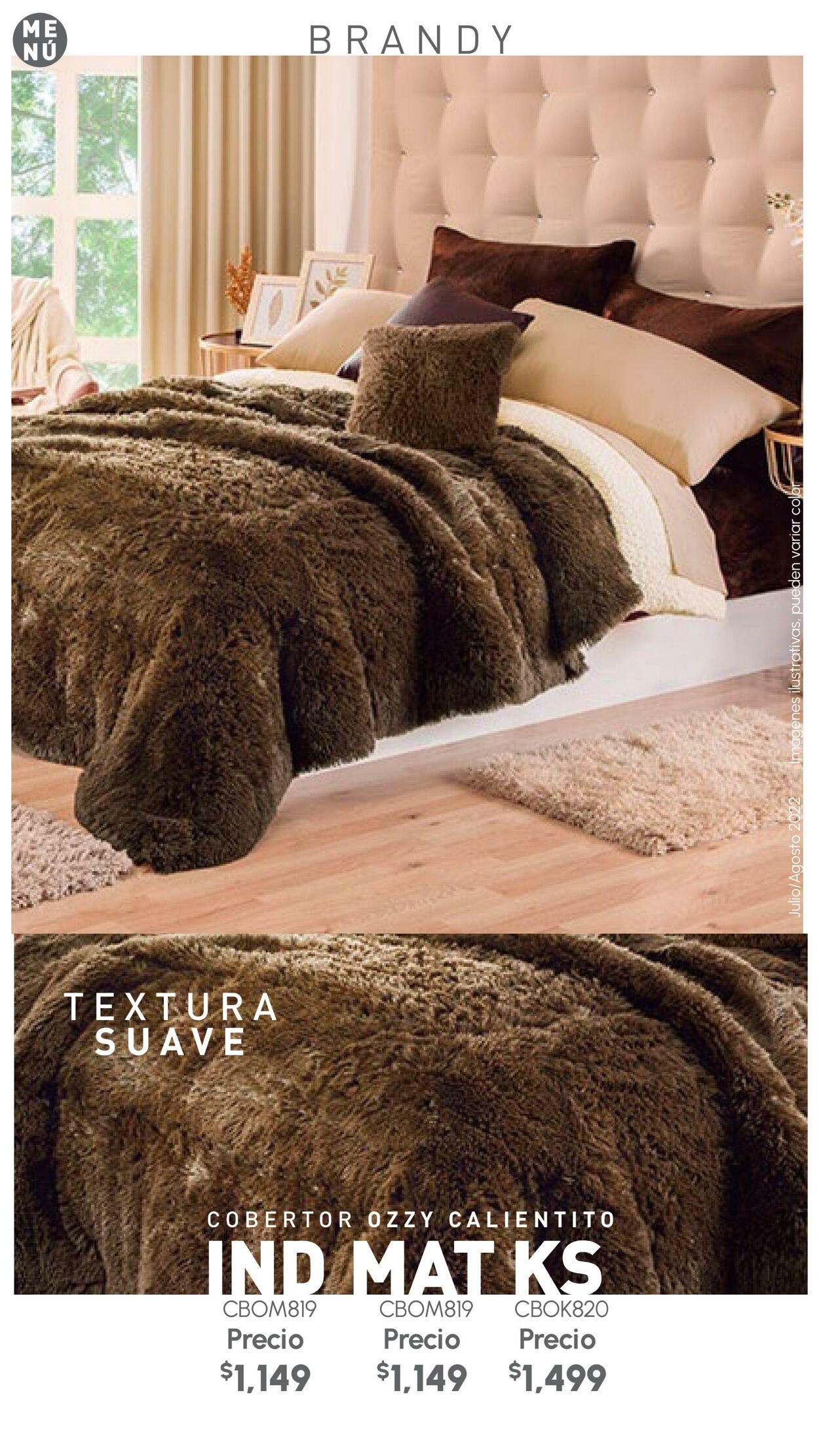 Catálogo Colchas Concord 01.07.2022 - 31.08.2022