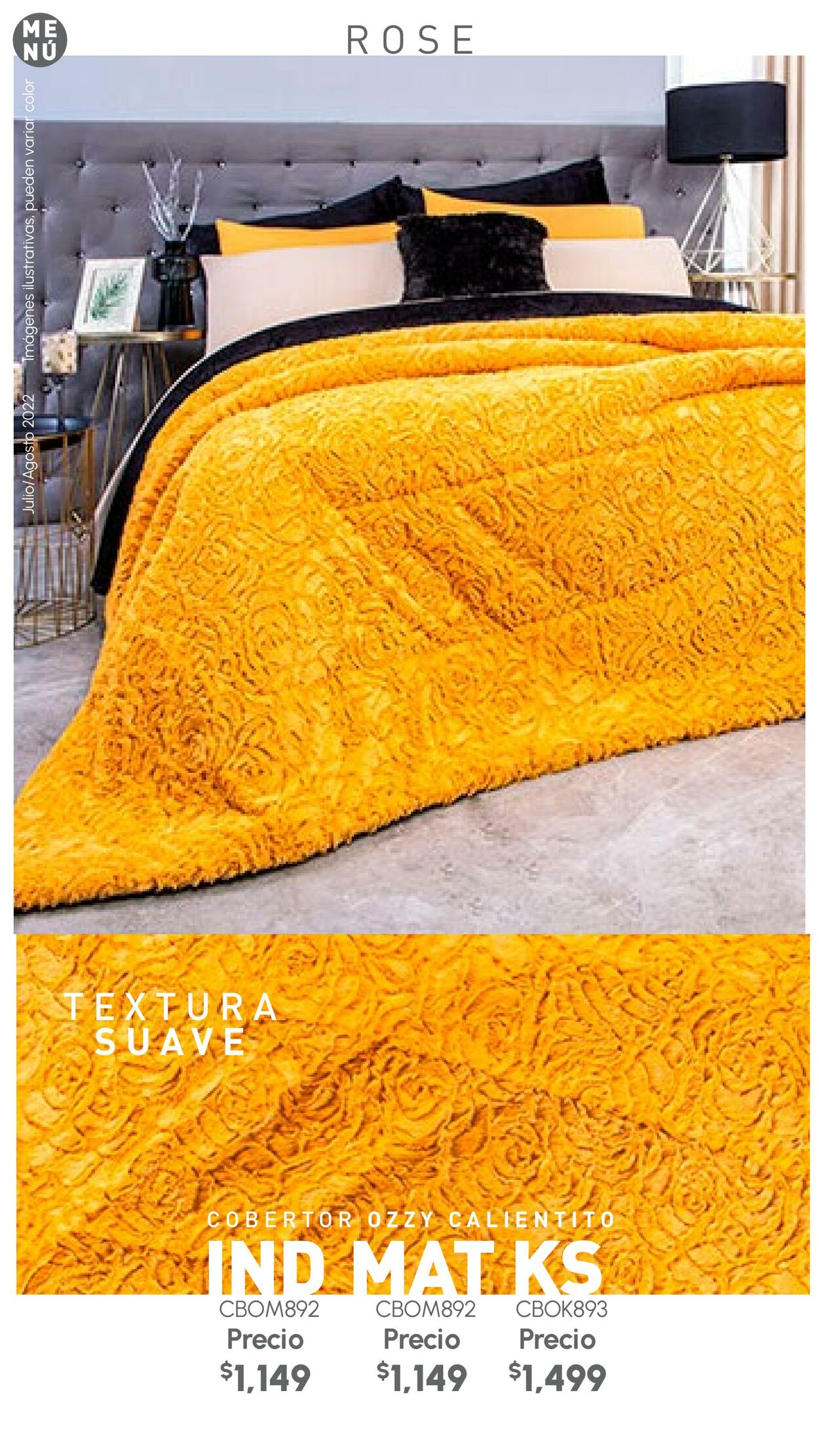 Catálogo Colchas Concord 01.07.2022 - 31.08.2022