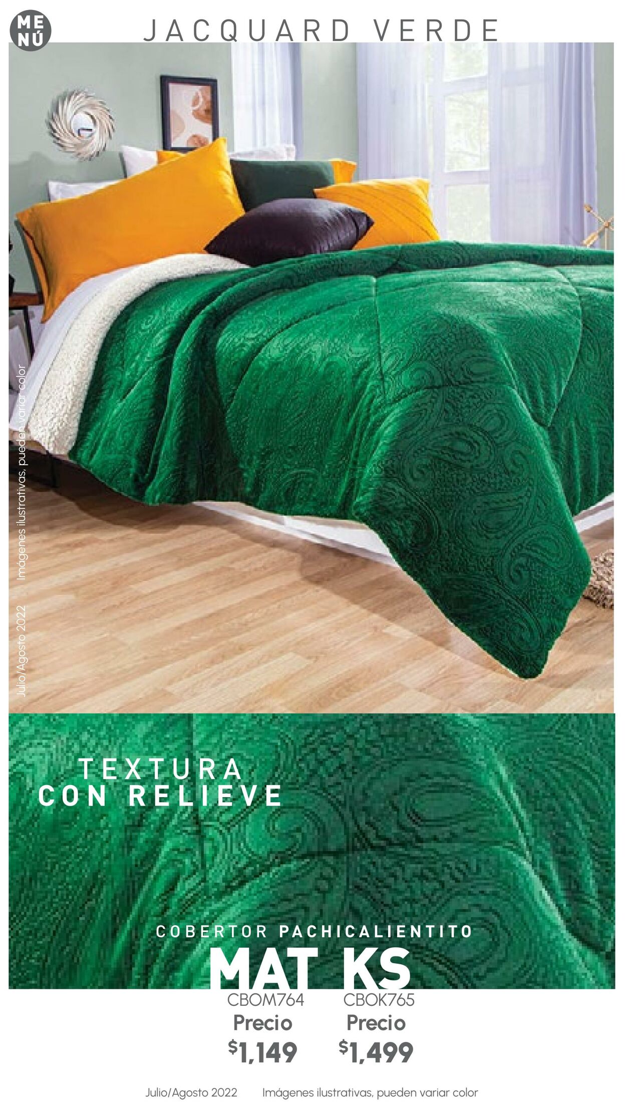 Catálogo Colchas Concord 01.07.2022 - 31.08.2022