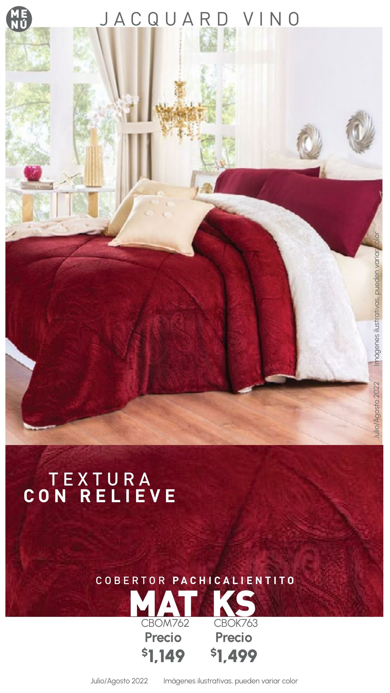 Catálogo Colchas Concord 01.07.2022 - 31.08.2022